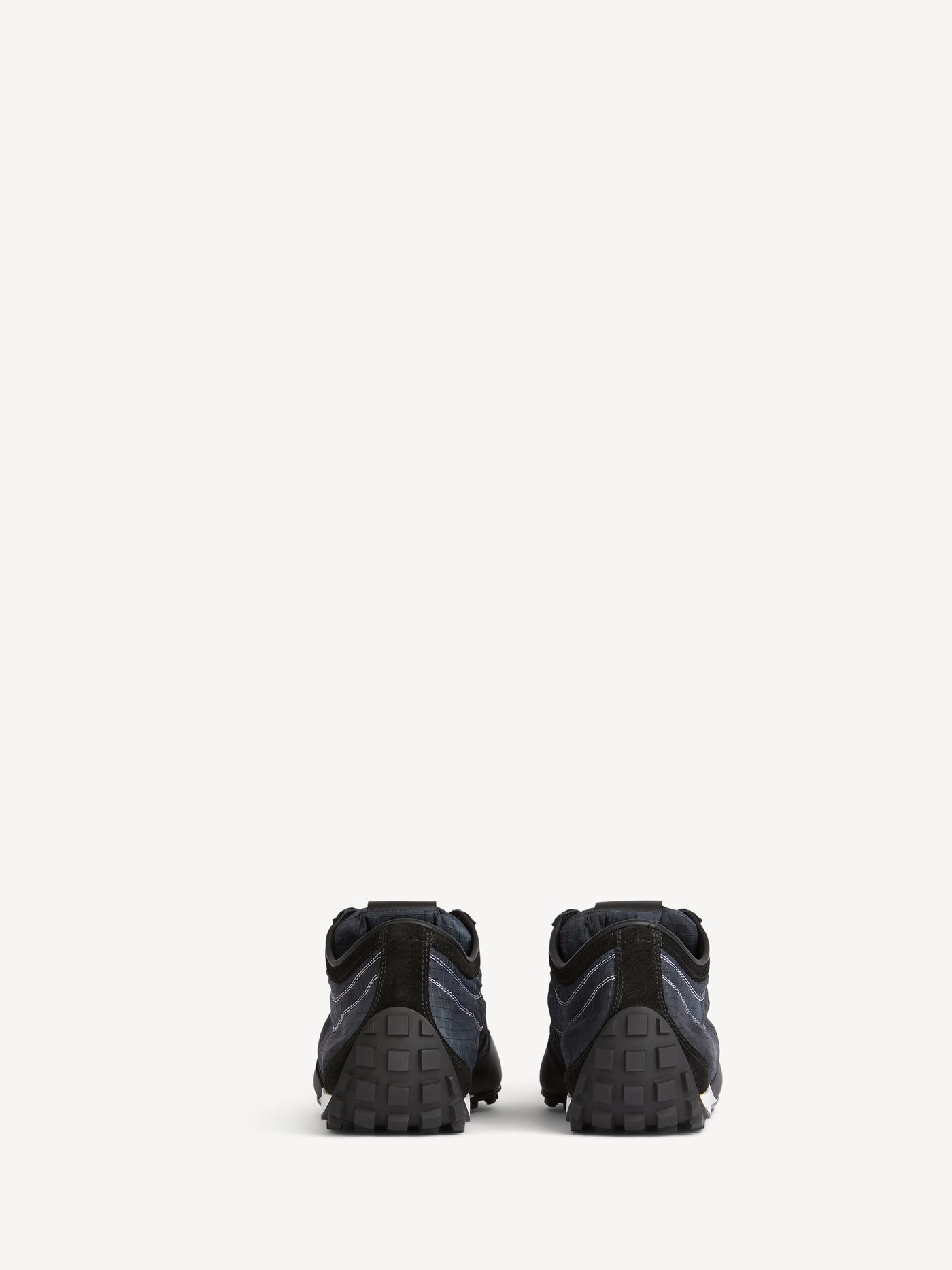 Baskets Racing Low en nylon et cuir