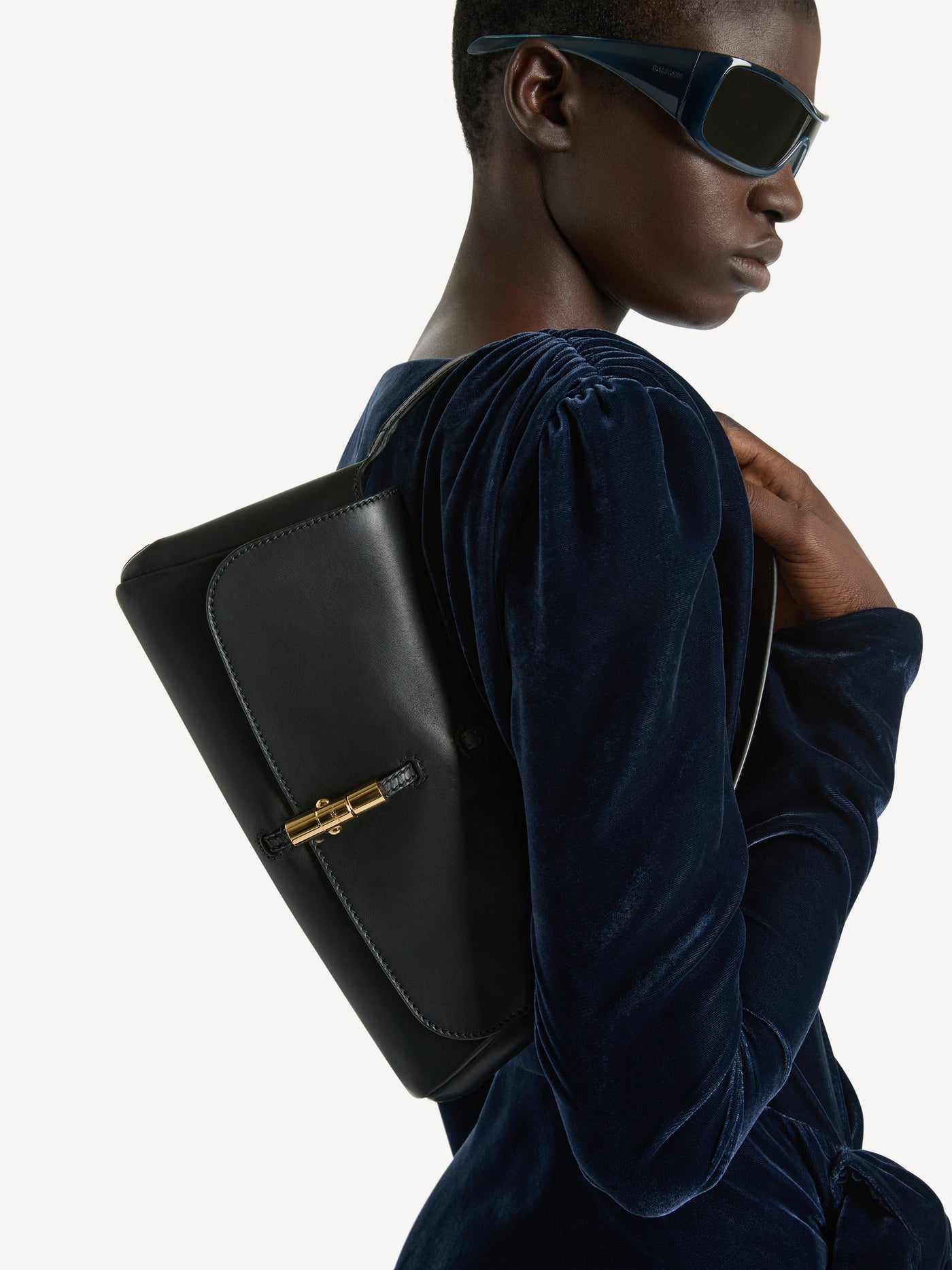 Bolso BALMAIN METROPOLIS de piel lisa