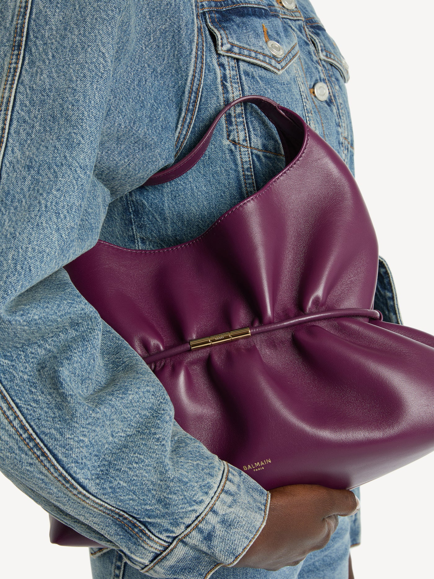 Borsa SPHYNX Media in pelle liscia