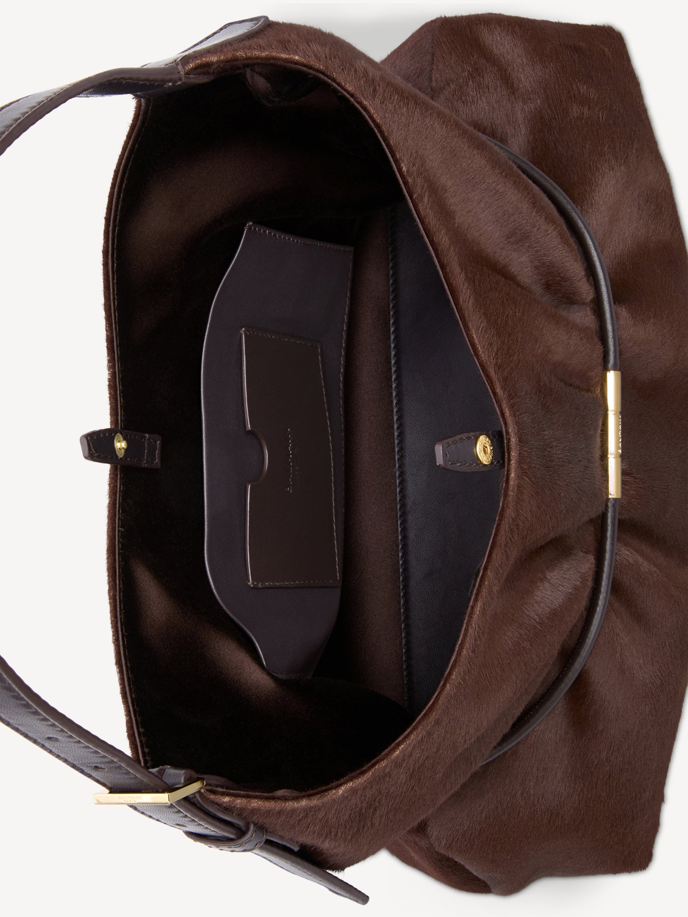 Borsa SPHYNX Media in pelle effetto cavallino