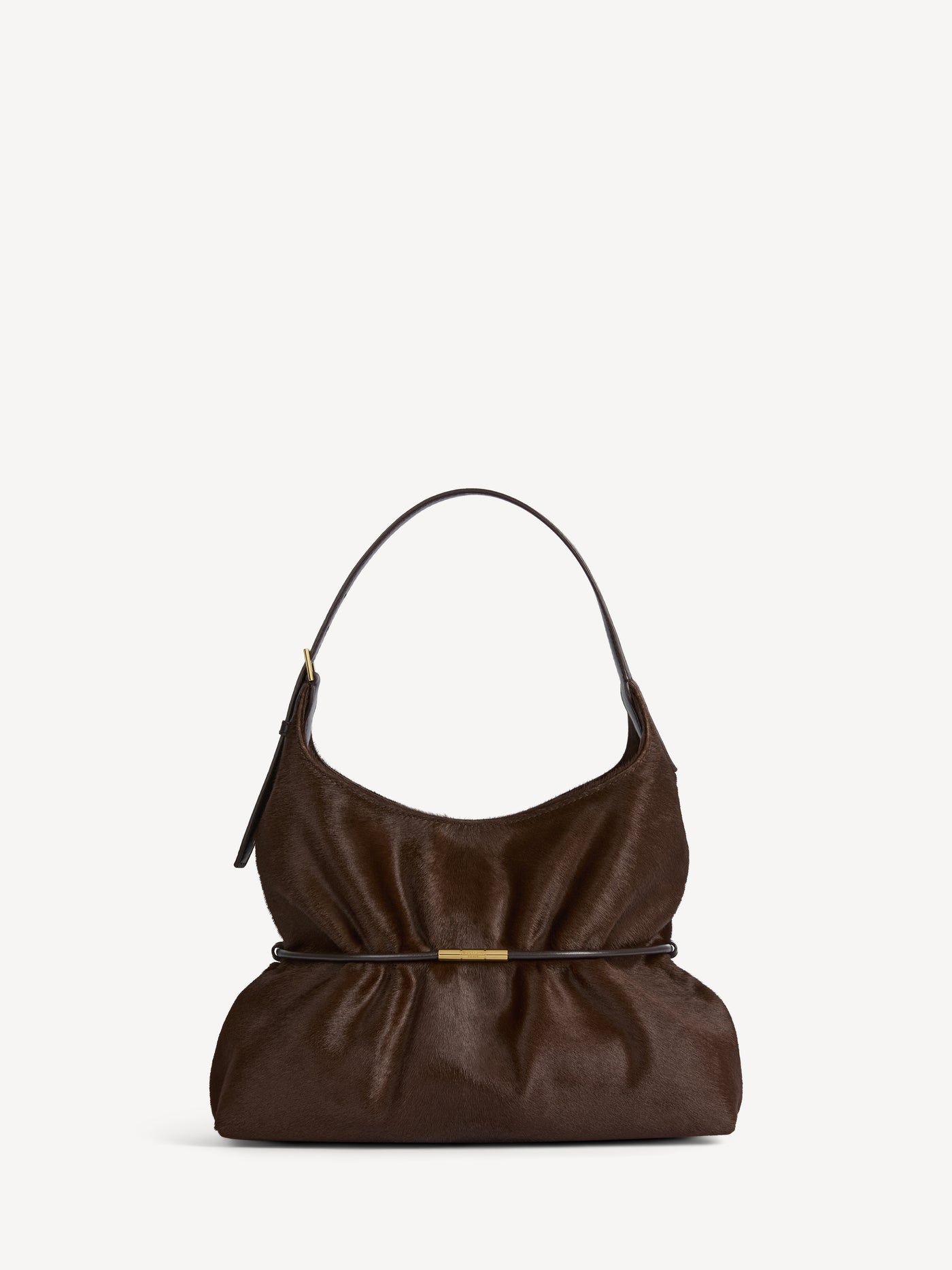 Mittelgroße Tasche SPHYNX aus flauschigem Leder