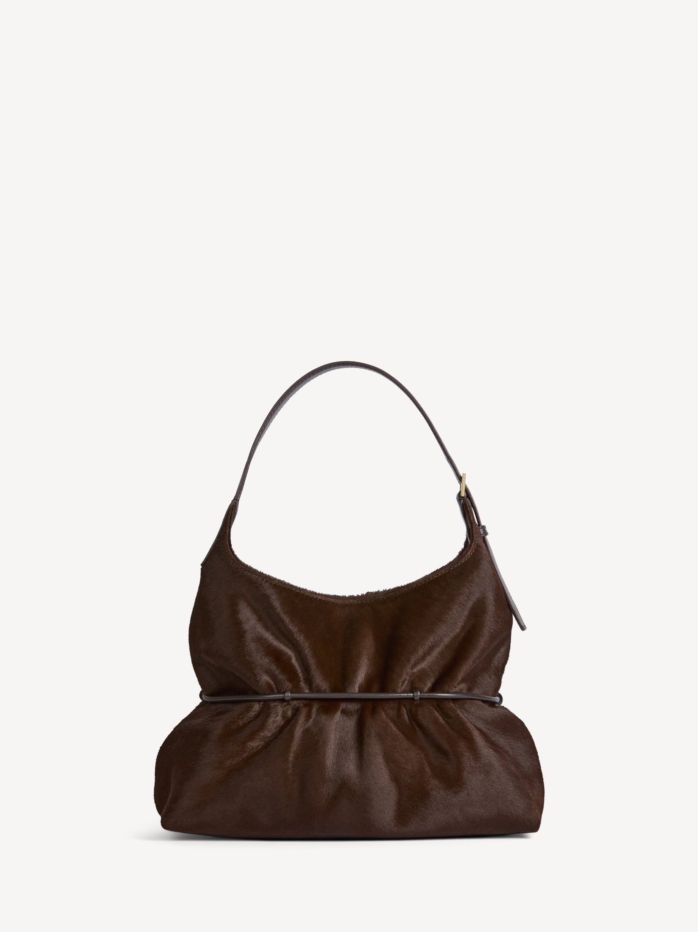Borsa SPHYNX Media in pelle effetto cavallino