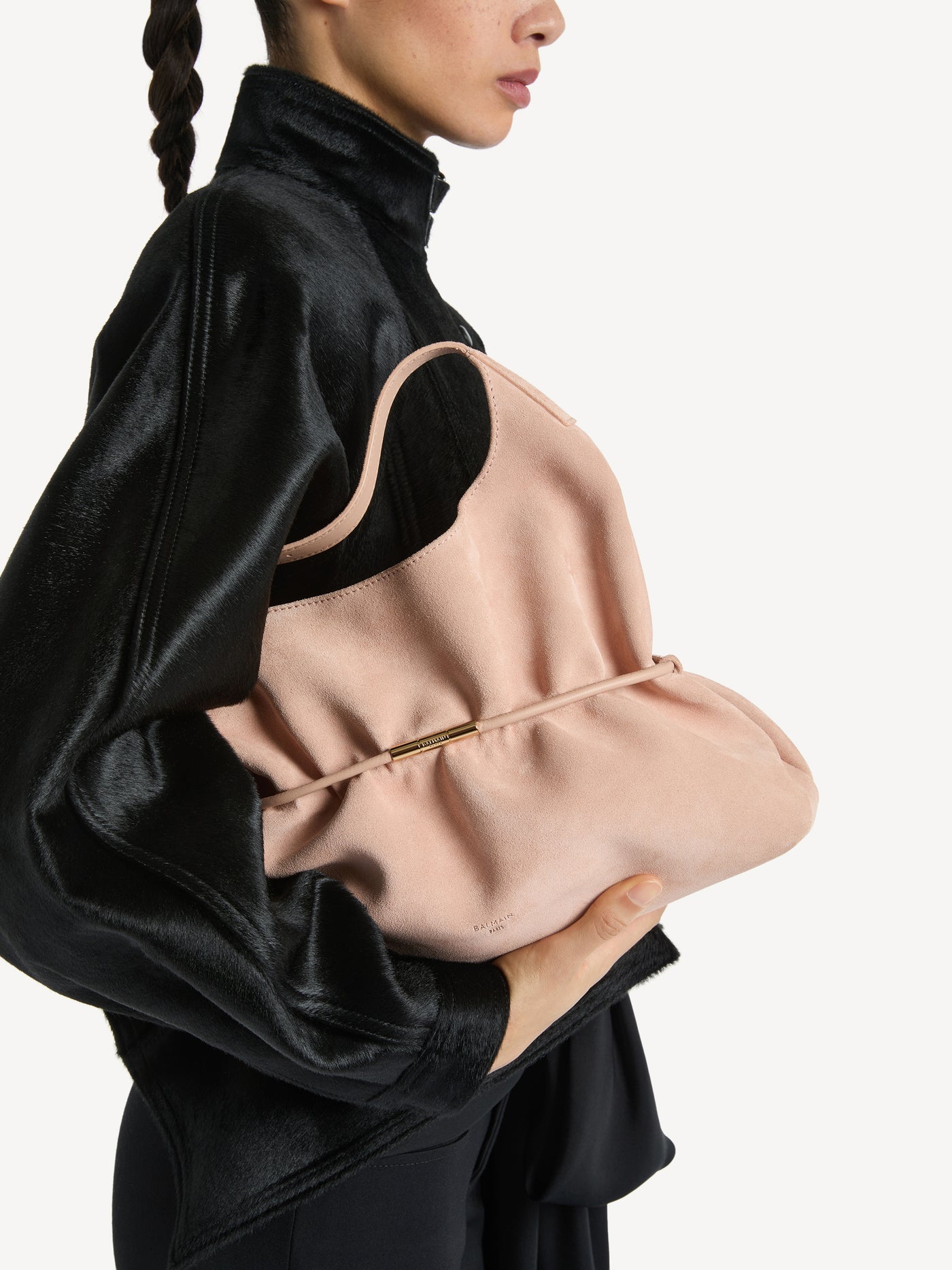 SPHYNX medium bag in suede