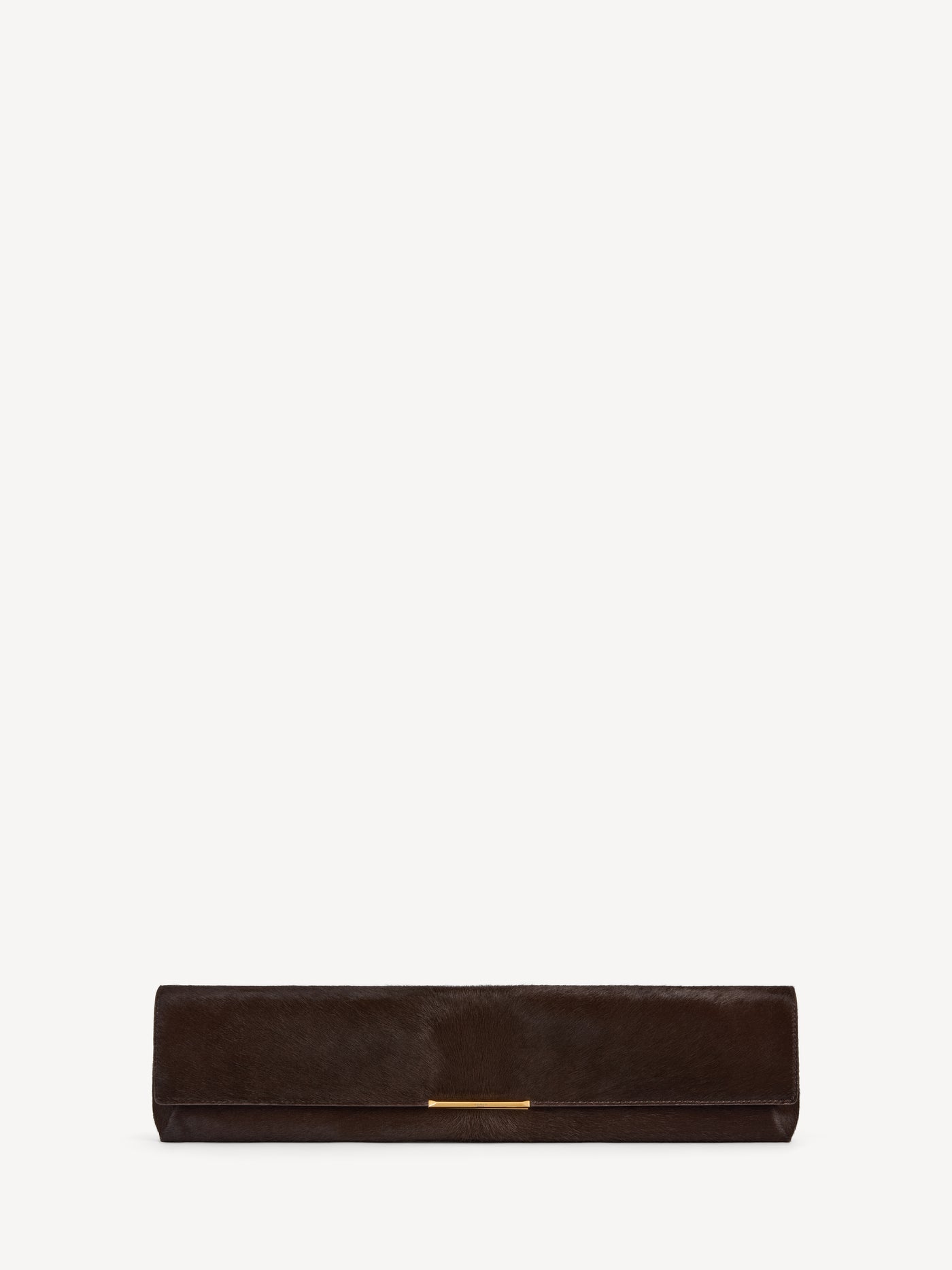 Sac LONG CLUTCH en cuir effet poulain