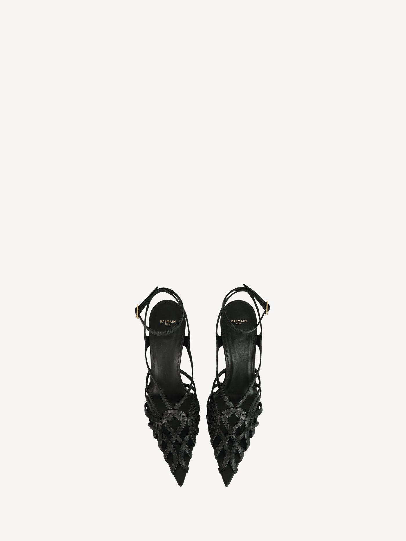 Sandali Cage in pelle liscia
