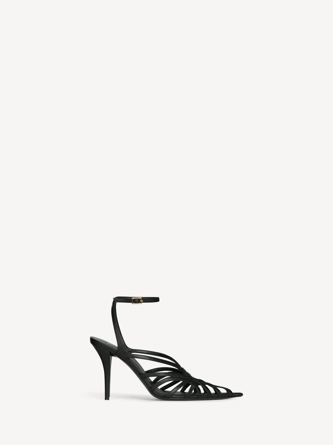 Sandali Cage in pelle liscia