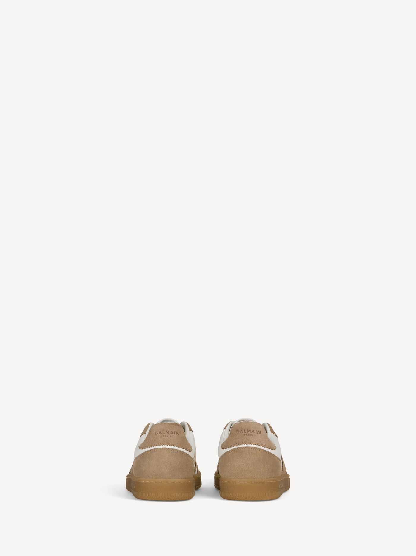 Zapatillas Balmain Swan de piel lisa y ante