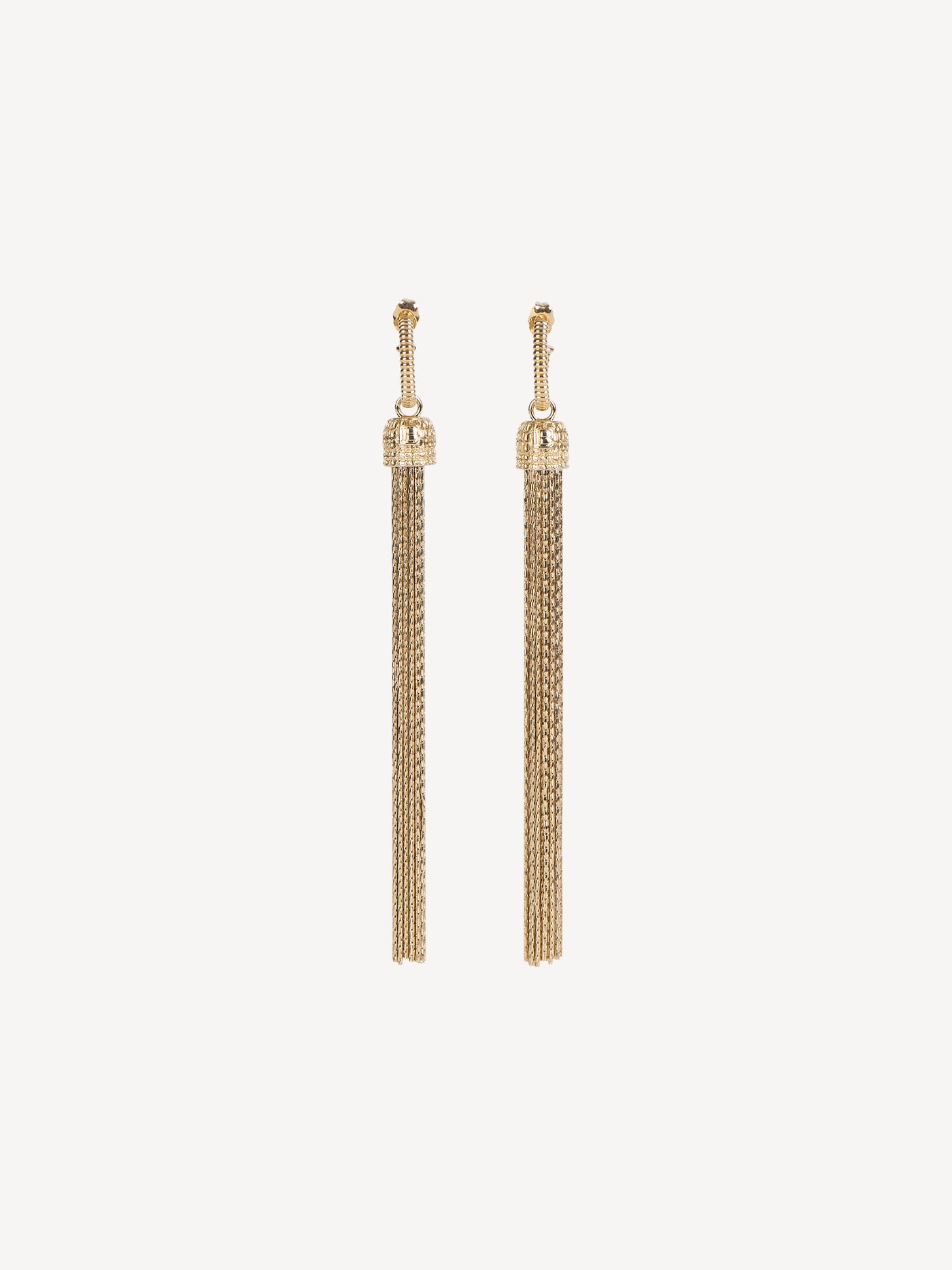 Boucles d'oreille Pampille en laiton