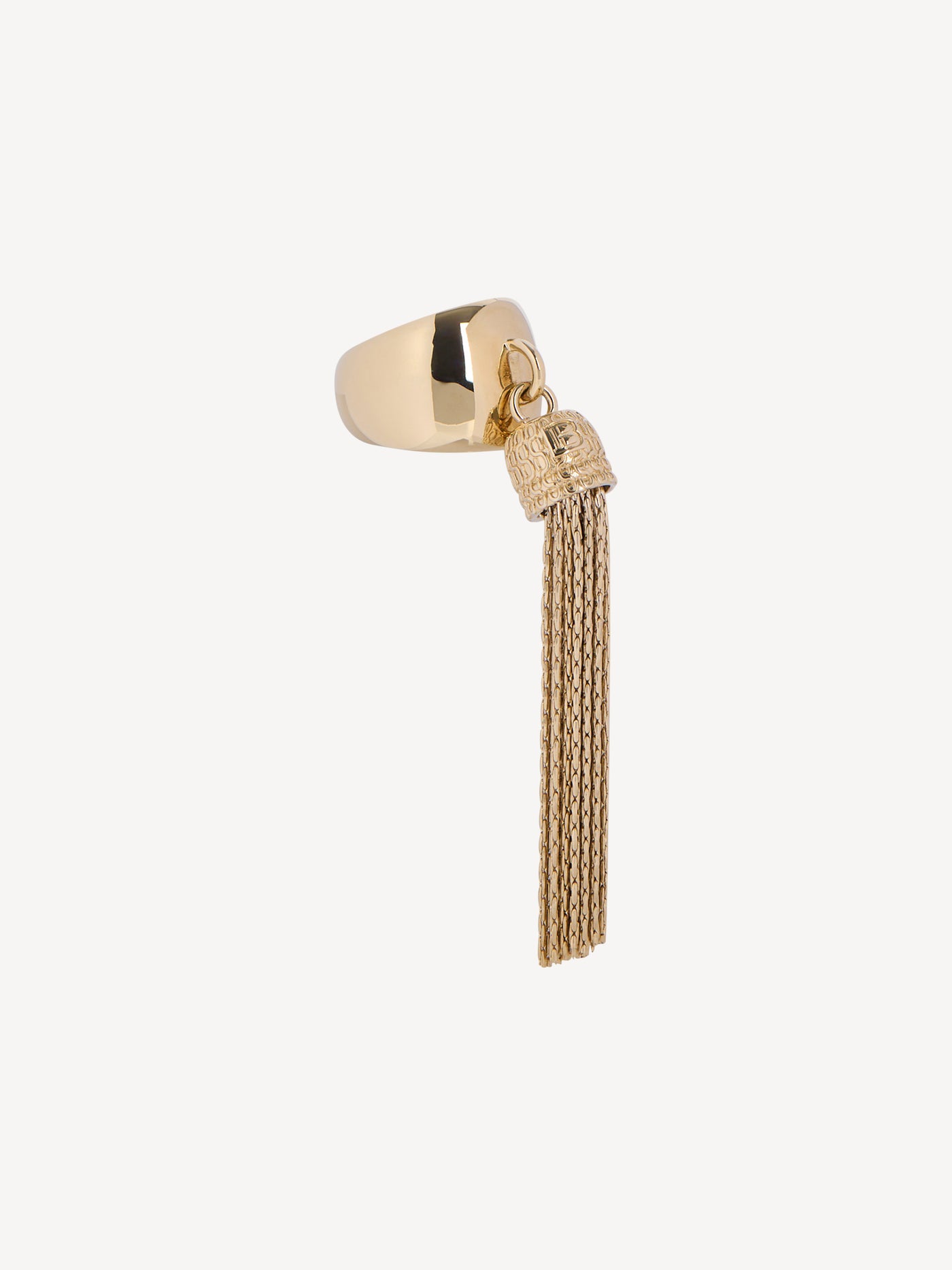 Anello a nappina in ottone