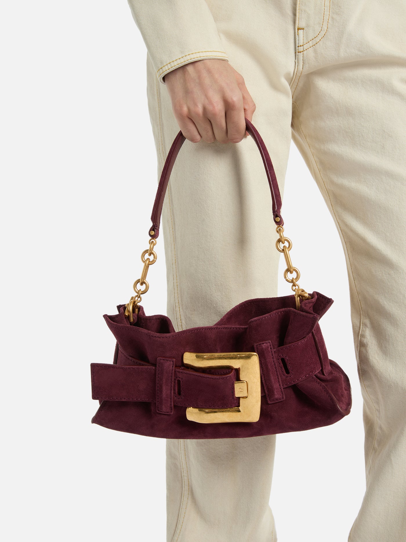 Anthem Mini-Tasche aus Wildleder