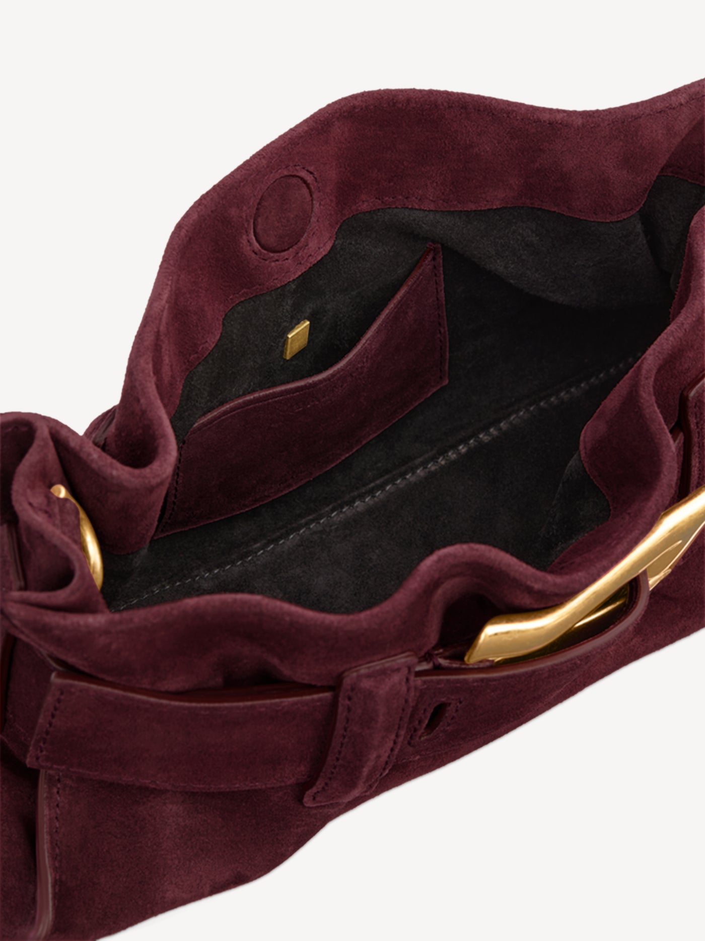 Borsa Anthem mini in pelle scamosciata