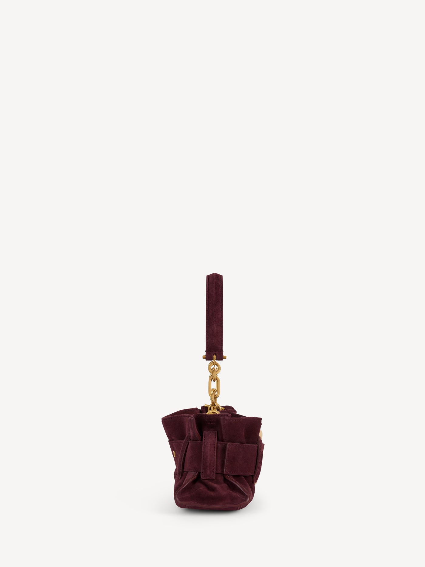 Borsa Anthem mini in pelle scamosciata