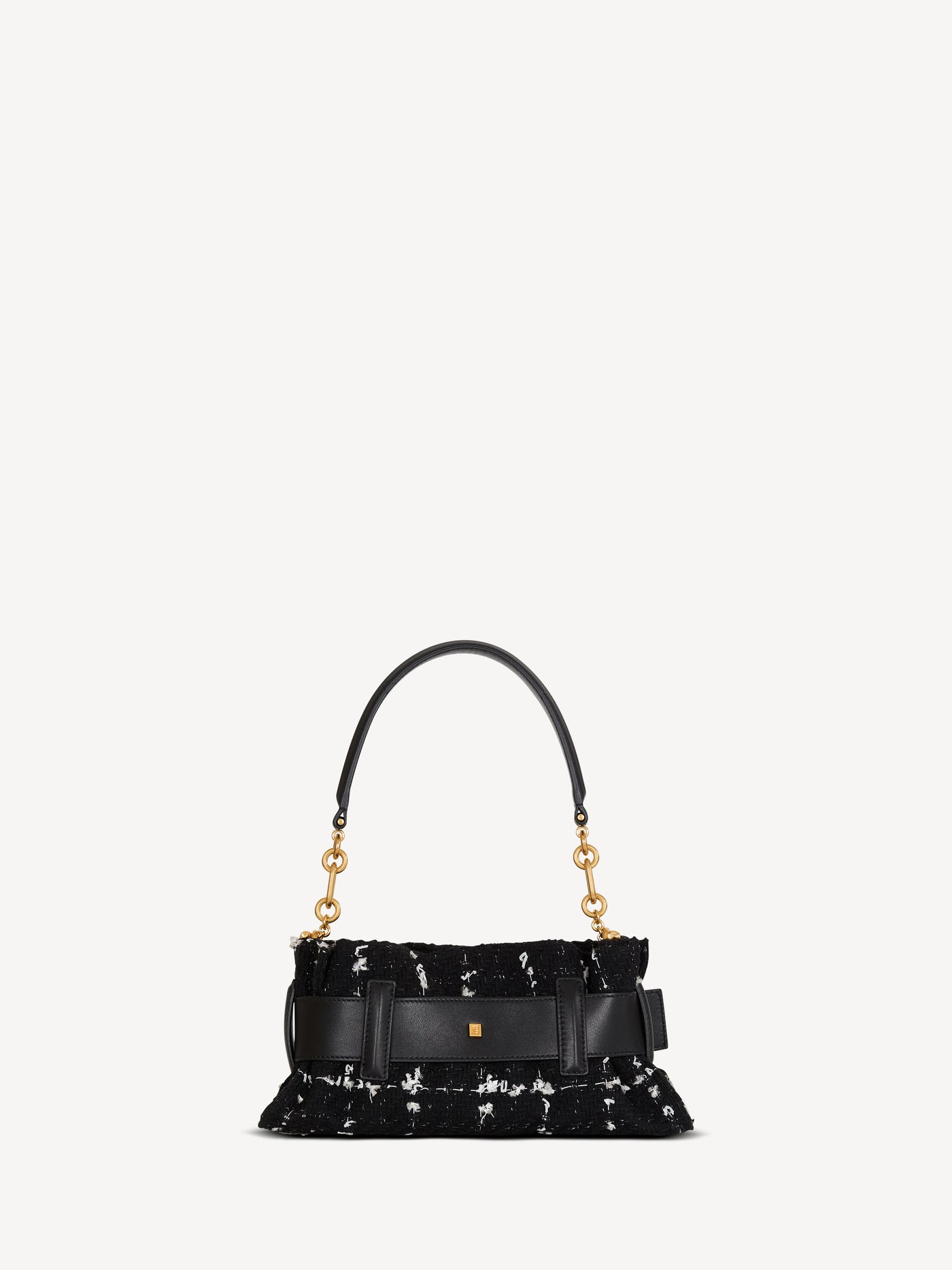 Bolso Anthem Mini de tweed y piel lisa