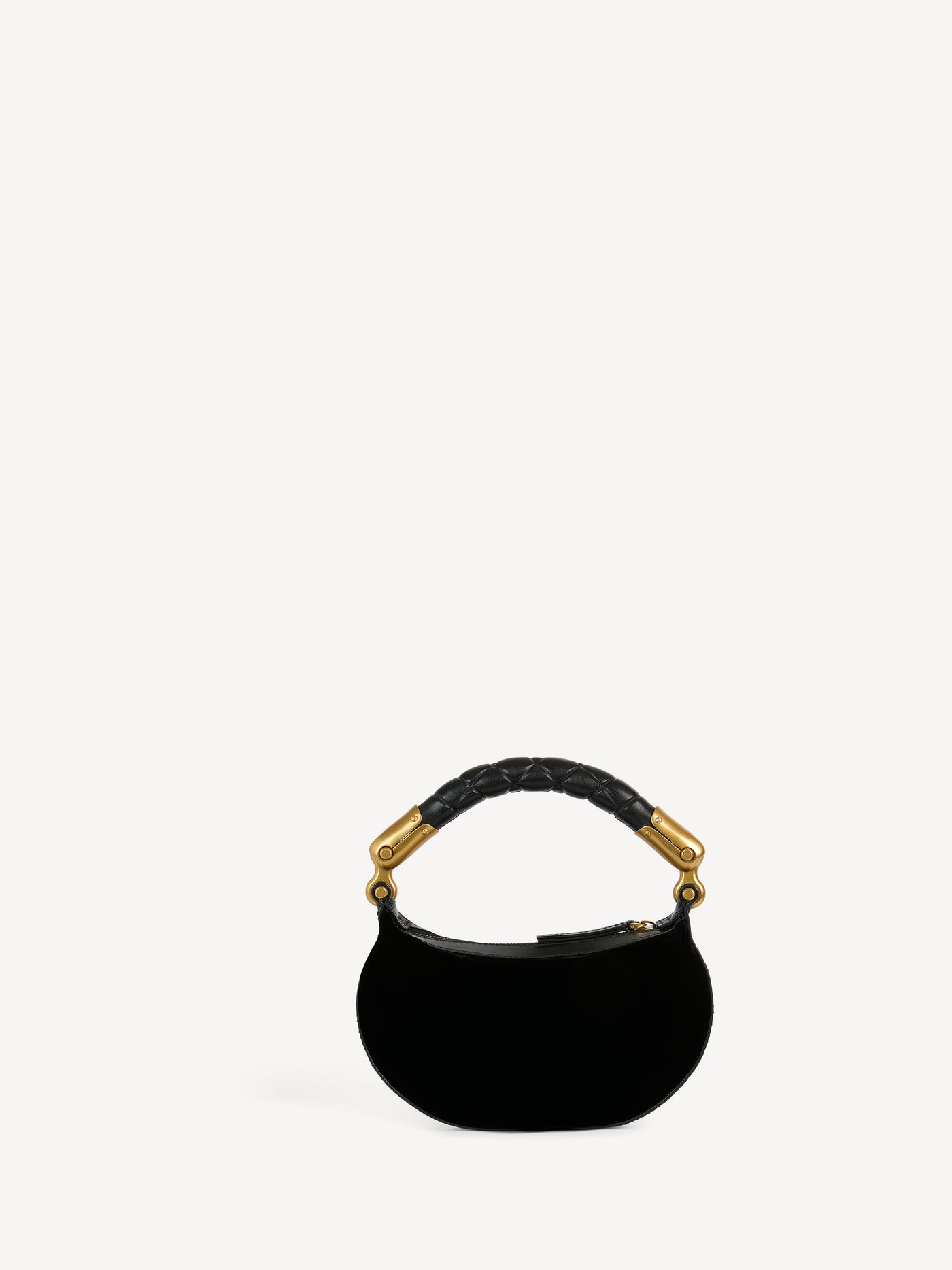Ebene Insect Mini-Tasche aus besticktem Samt