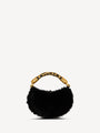 Sac Ebene Mini en fausse fourrure