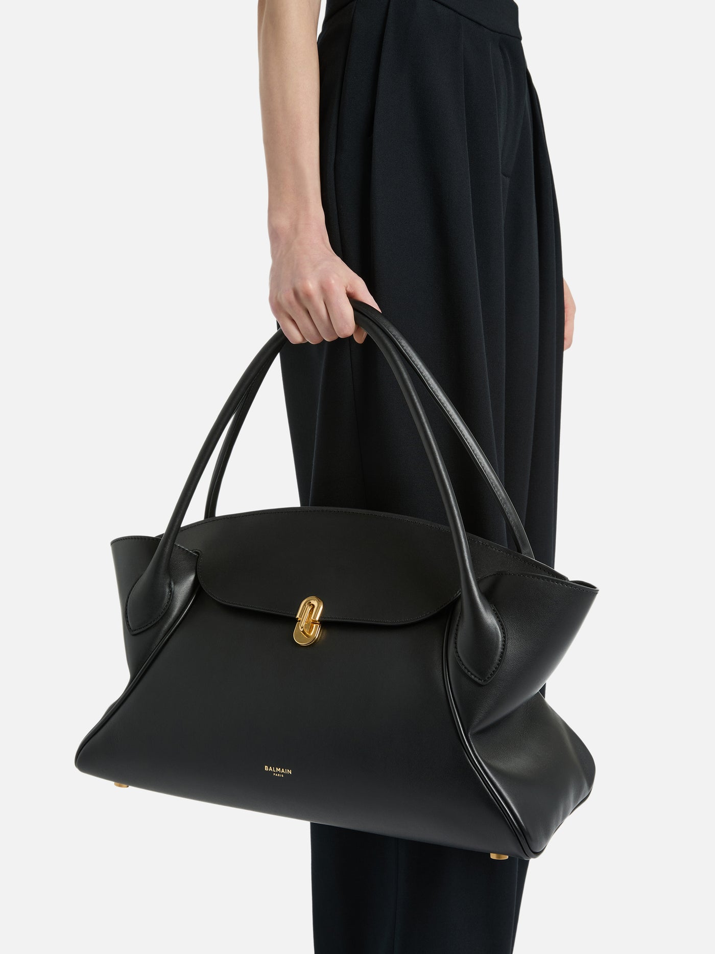 Borsa Pulse Day media in pelle liscia