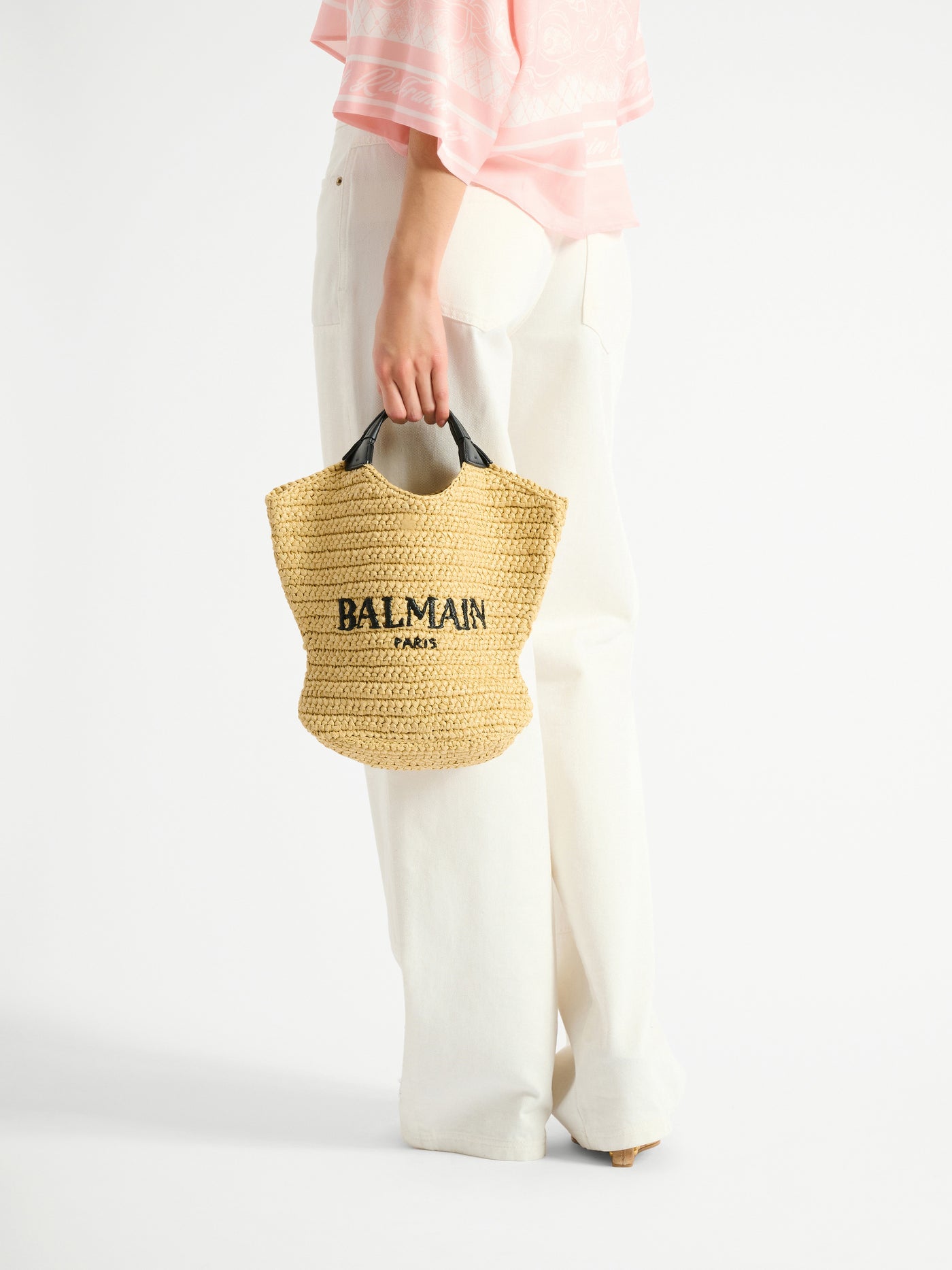 Sac cabas Balmain Mini en crochet