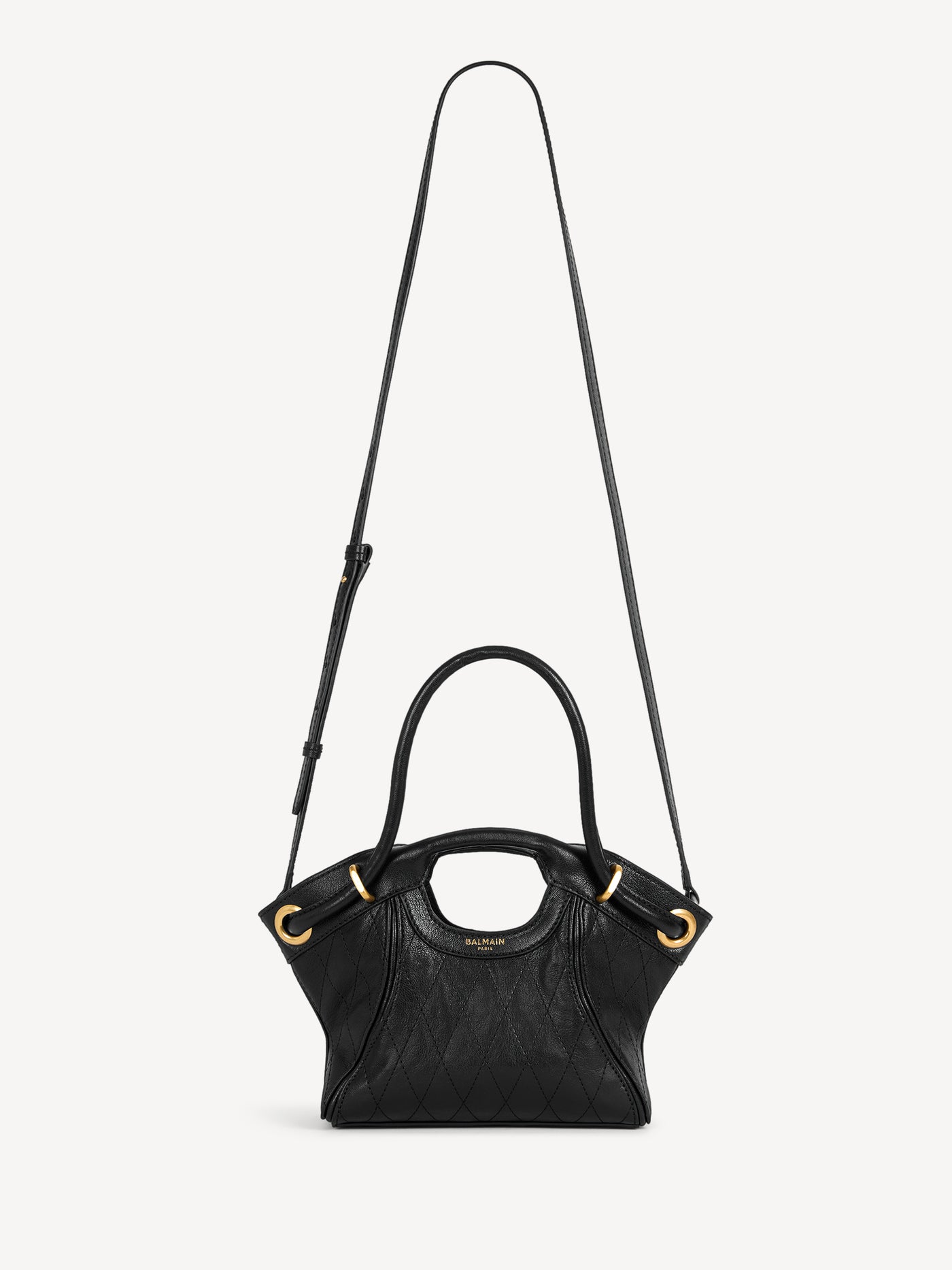Sac Cabas Tote Small cuir lisse surpiqué