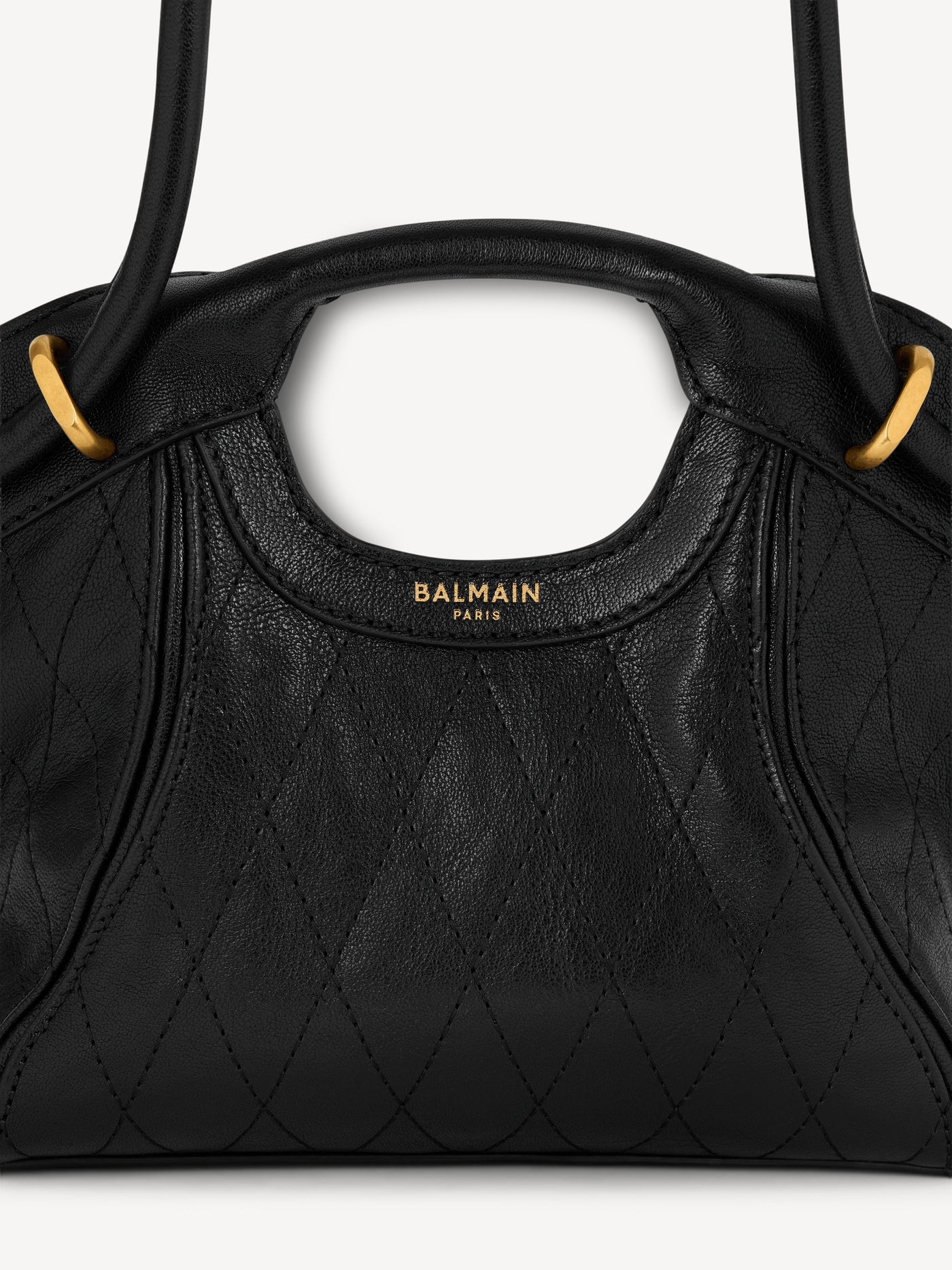 Sac Cabas Tote Small cuir lisse surpiqué