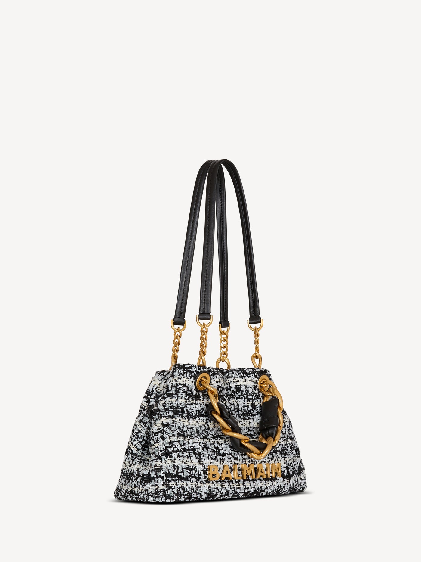 Small 1945 Soft tweed tote bag
