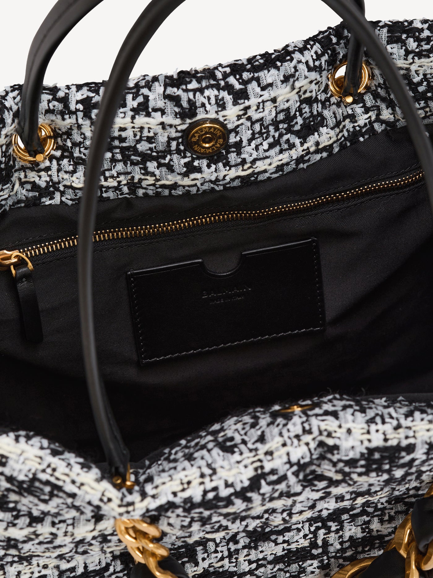 1945 Soft tweed tote bag