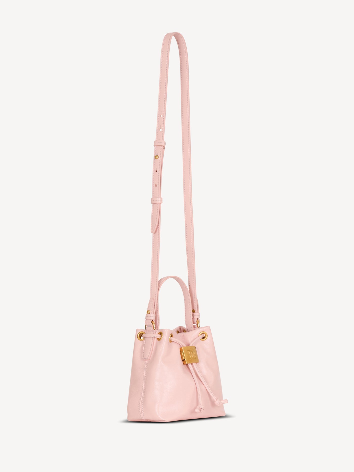 Sac Mini Pulse Bucket en cuir lisse