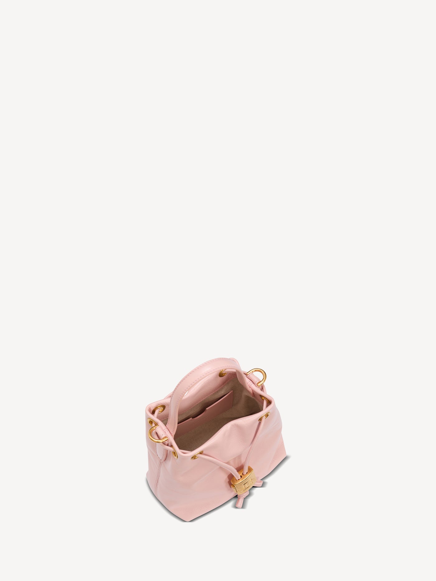 Sac Mini Pulse Bucket en cuir lisse