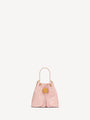 Mini Pulse Bucket Tasche aus Glattleder