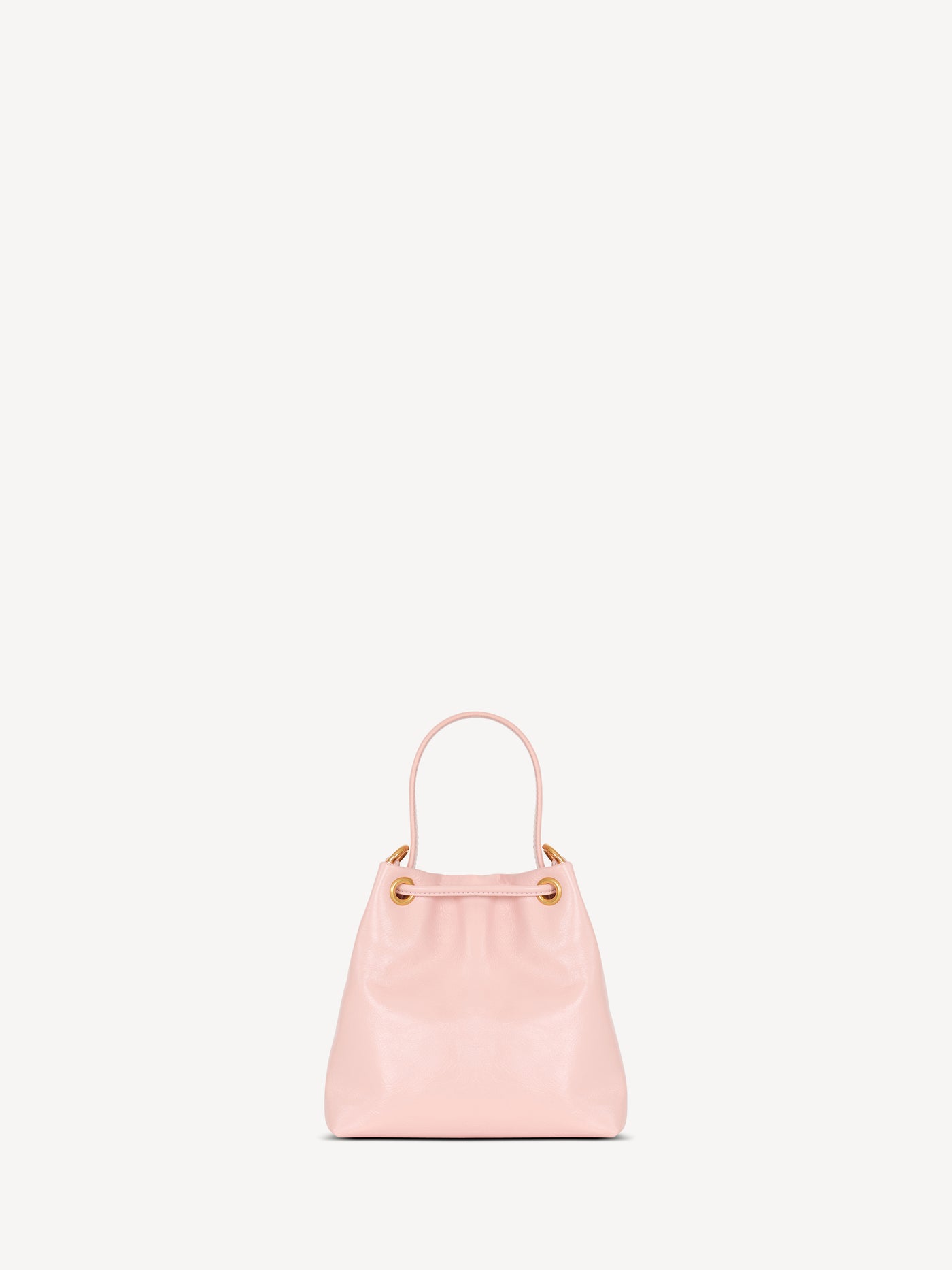 Sac Mini Pulse Bucket en cuir lisse