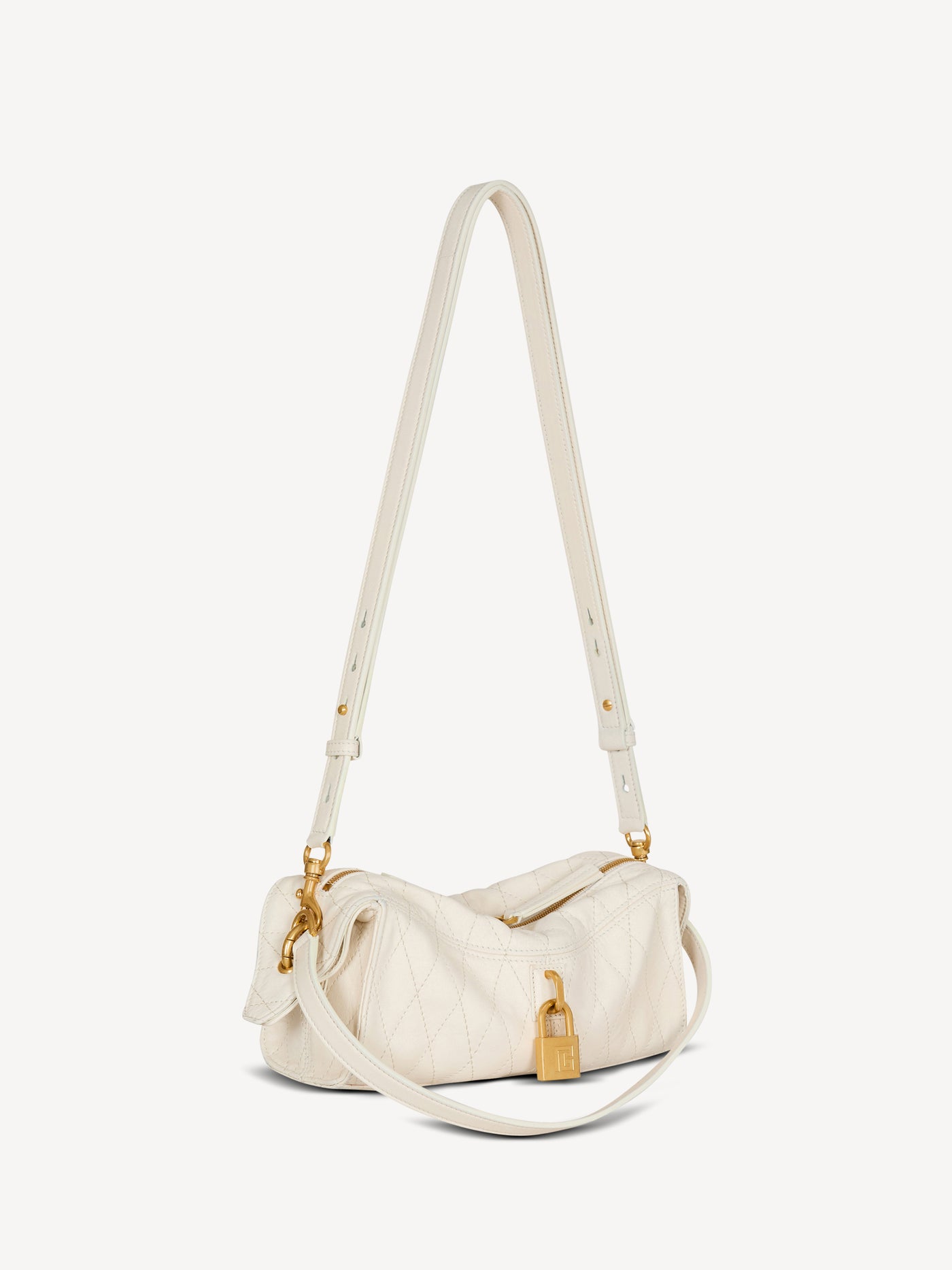 Sac Pulse Small en cuir lisse surpiqué
