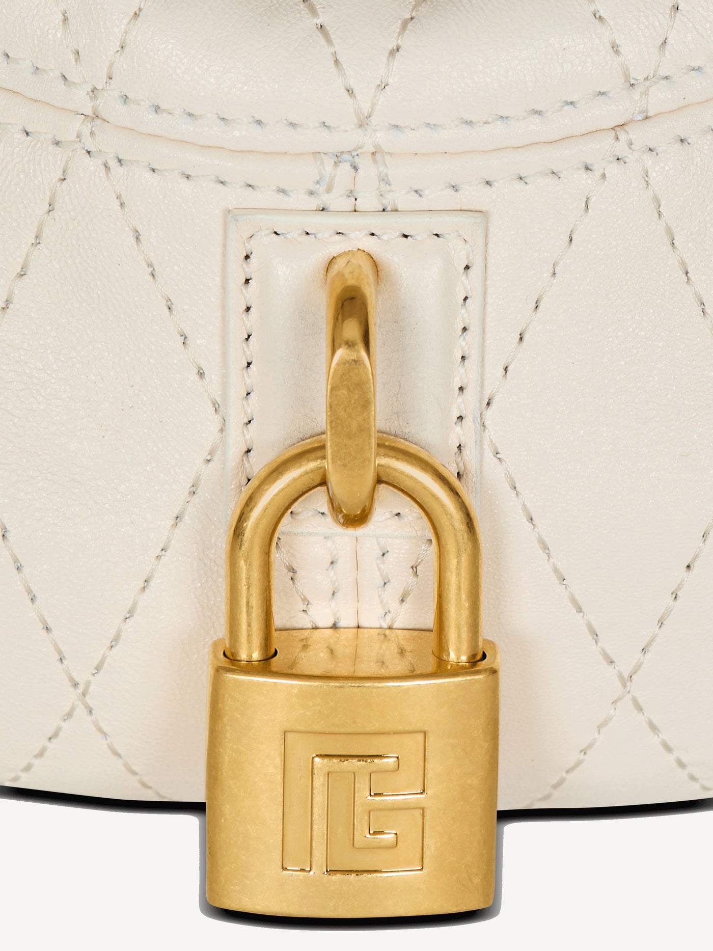 Sac Pulse Small en cuir lisse surpiqué