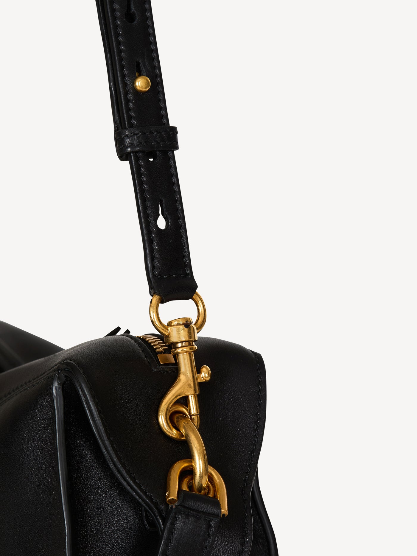 Sac Pulse Small en cuir lisse