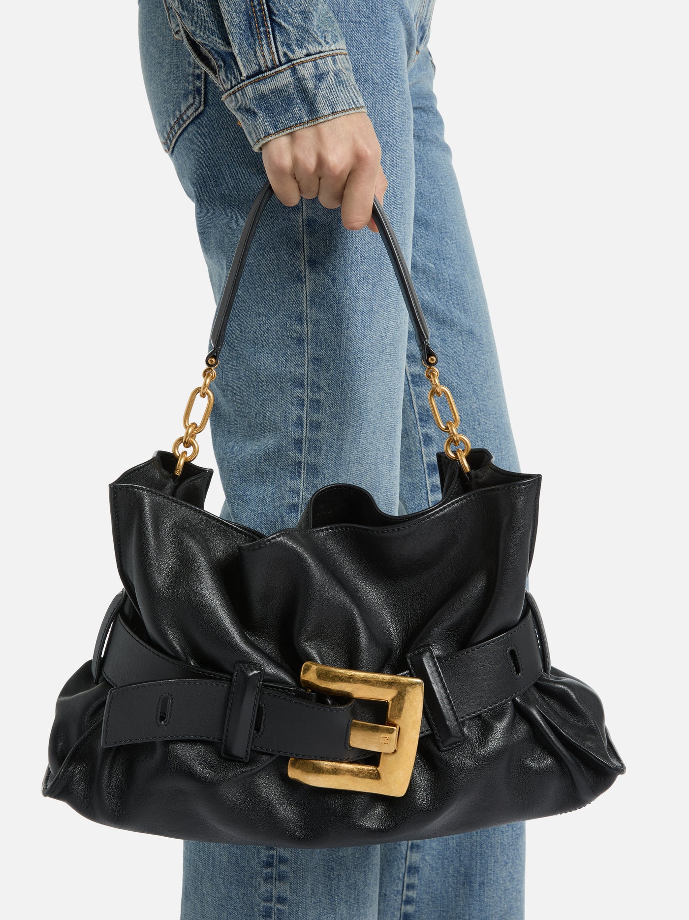 Medium Anthem bag in smooth leather