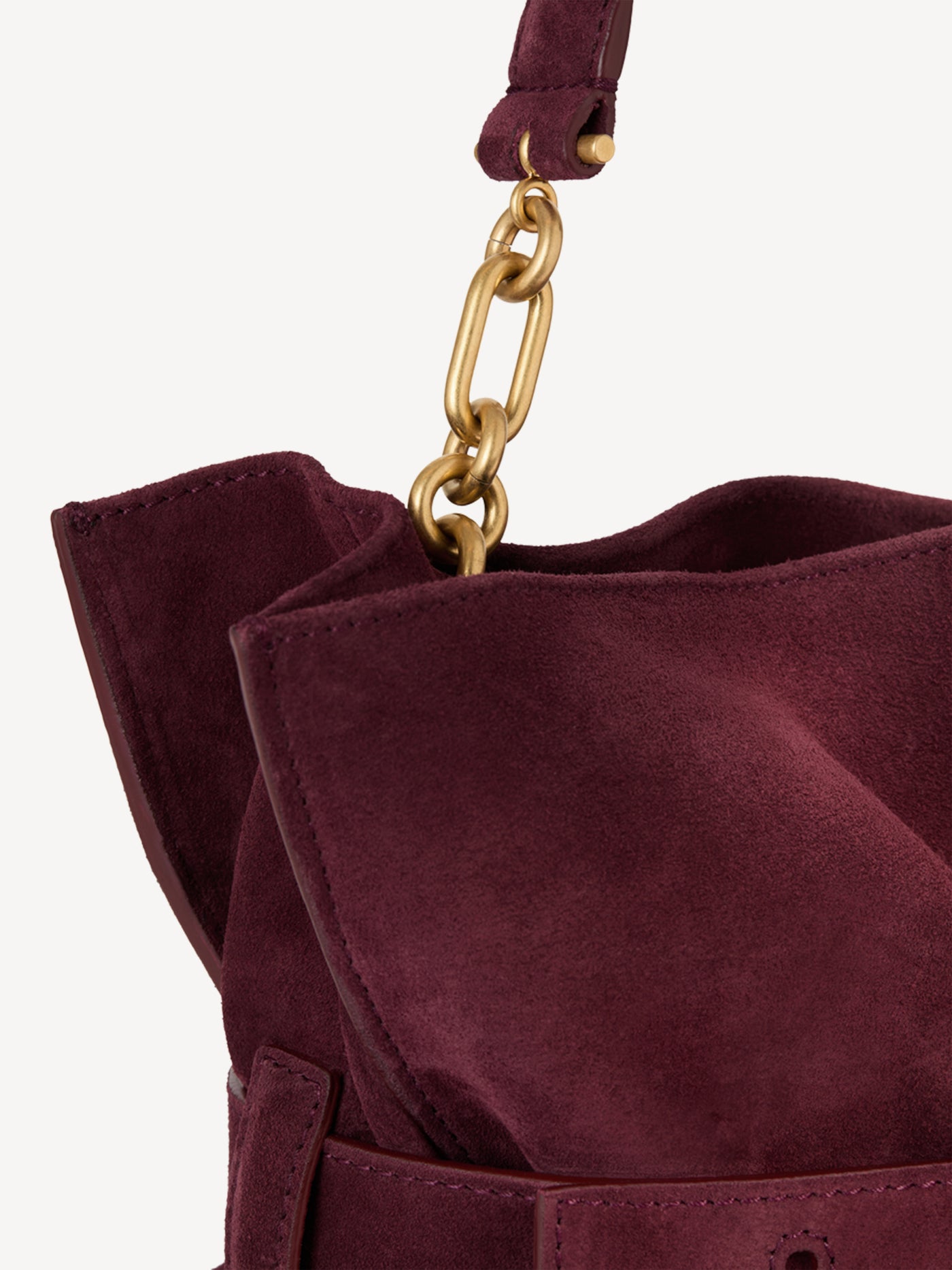 Medium Anthem suede leather bag