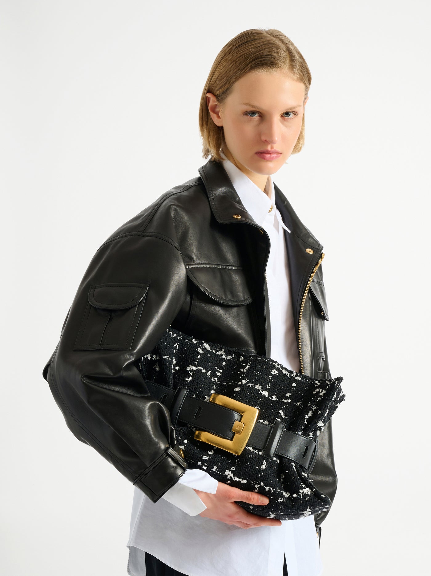 Bolso Anthem Medium de tweed