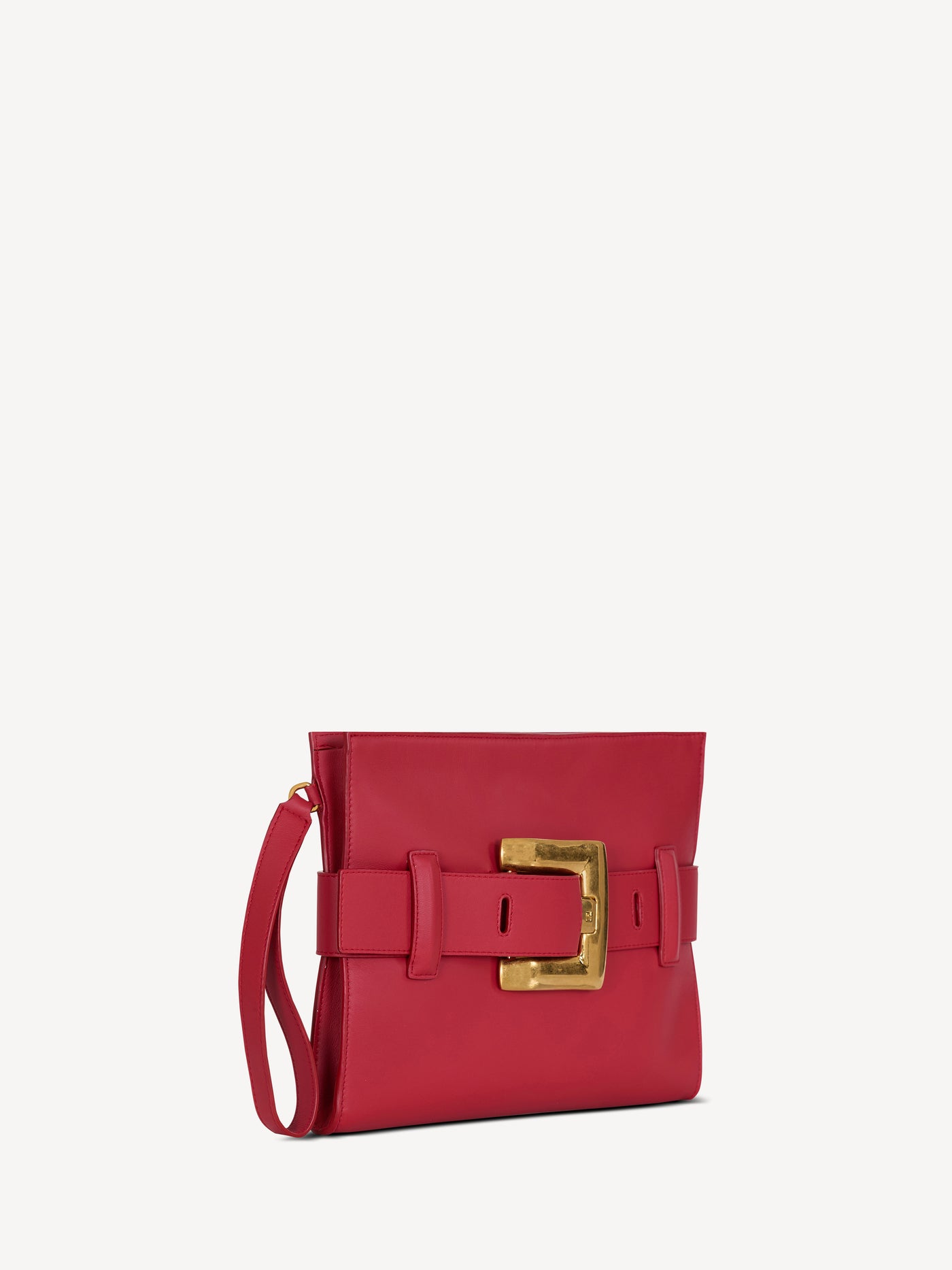 Pochette Anthem in pelle liscia