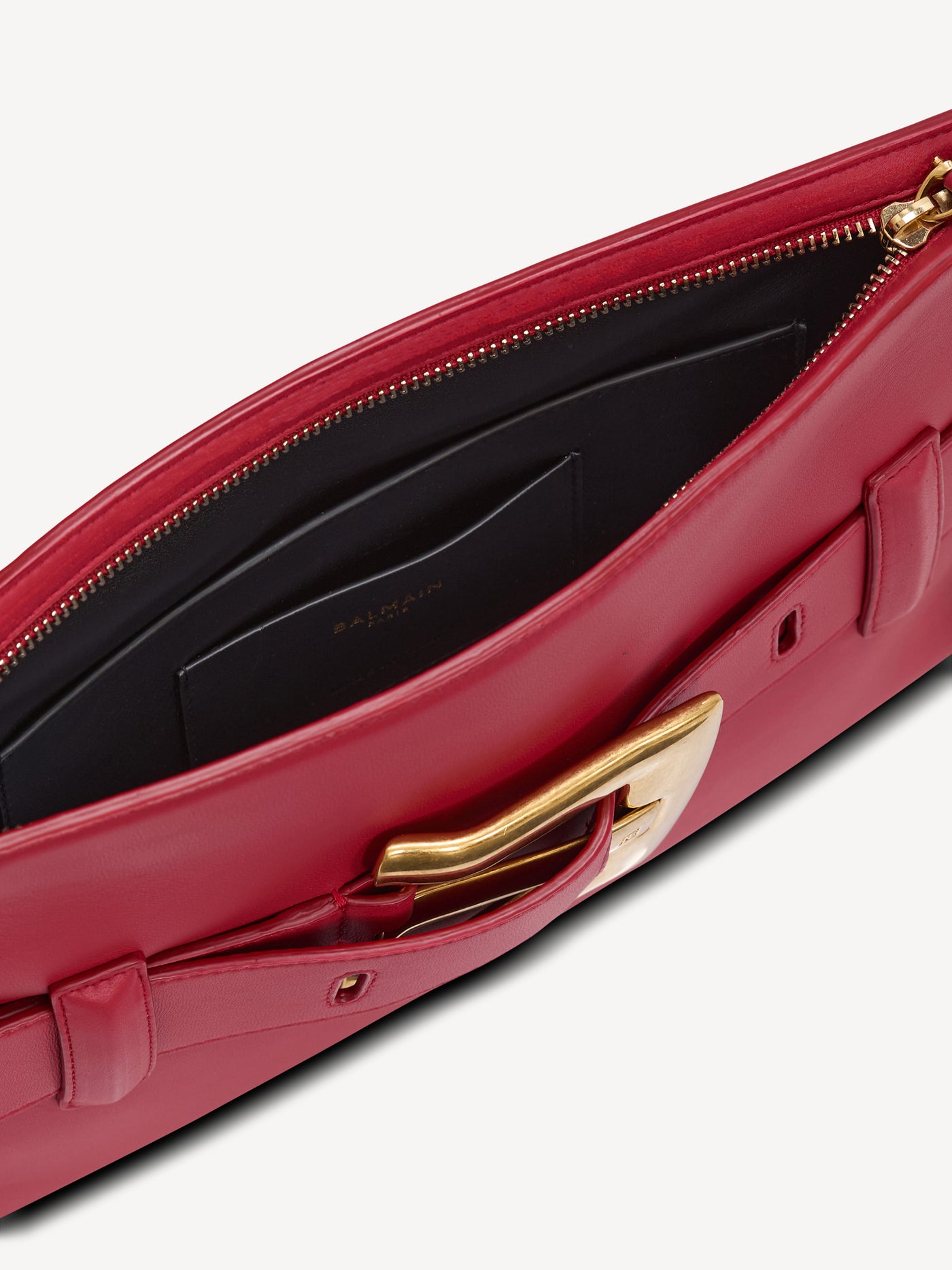 Pochette Anthem in pelle liscia