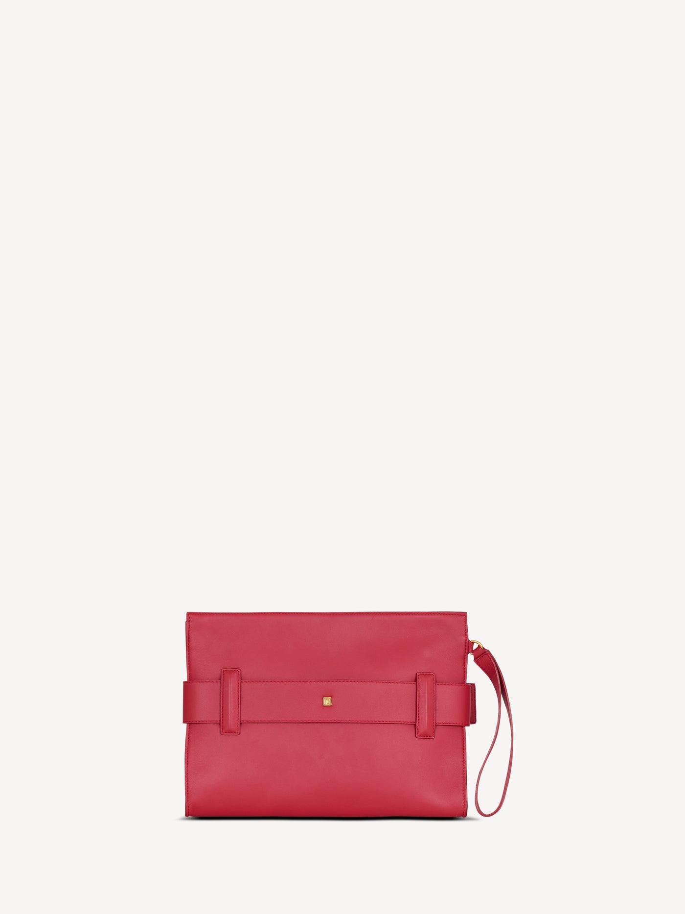 Pochette Anthem in pelle liscia