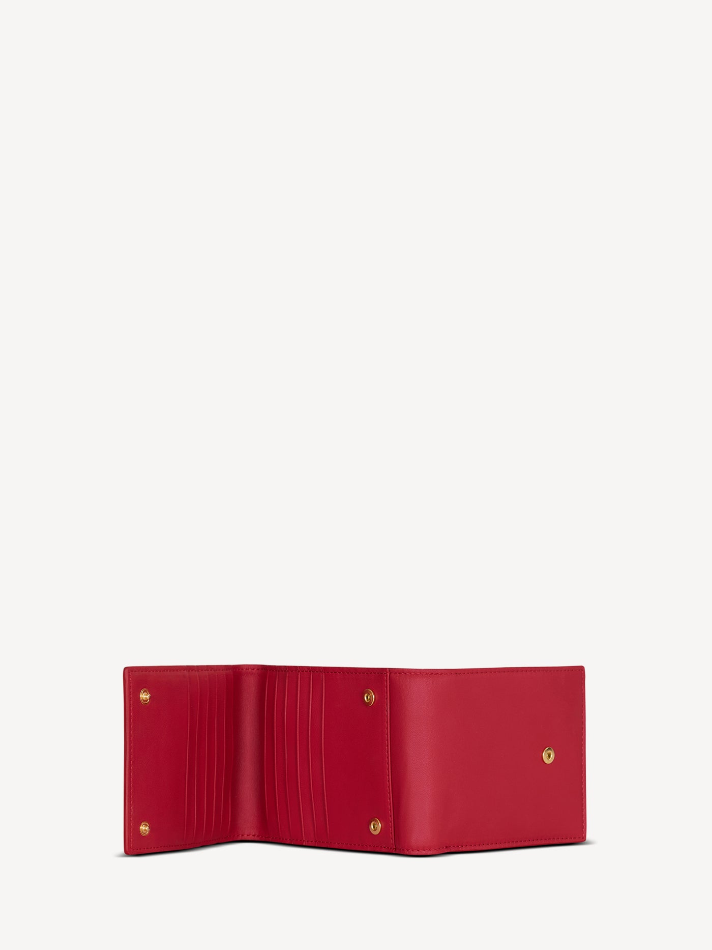 Portafoglio Pulse trifold in pelle liscia