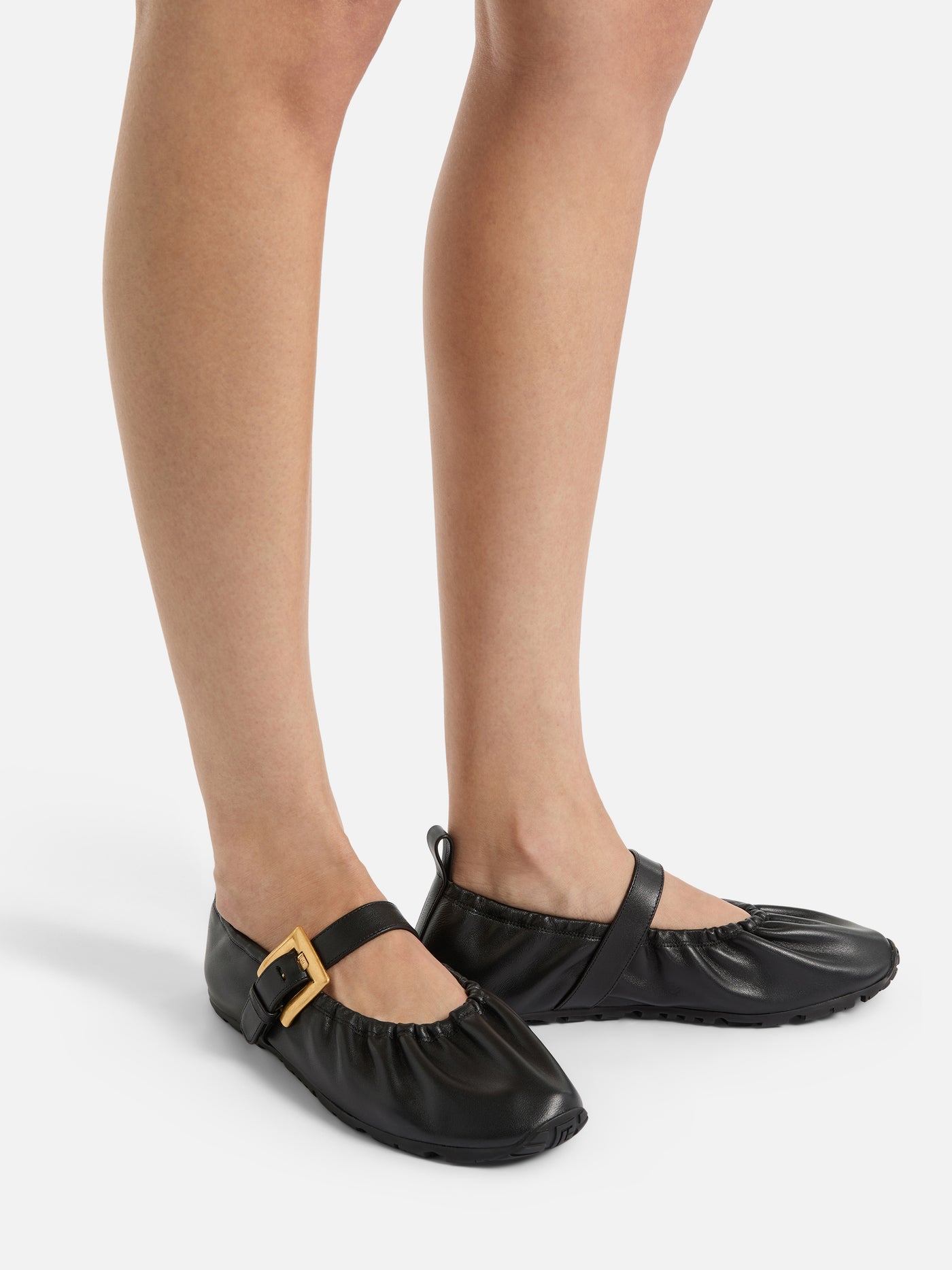 Ballerines Anthem en cuir lisse