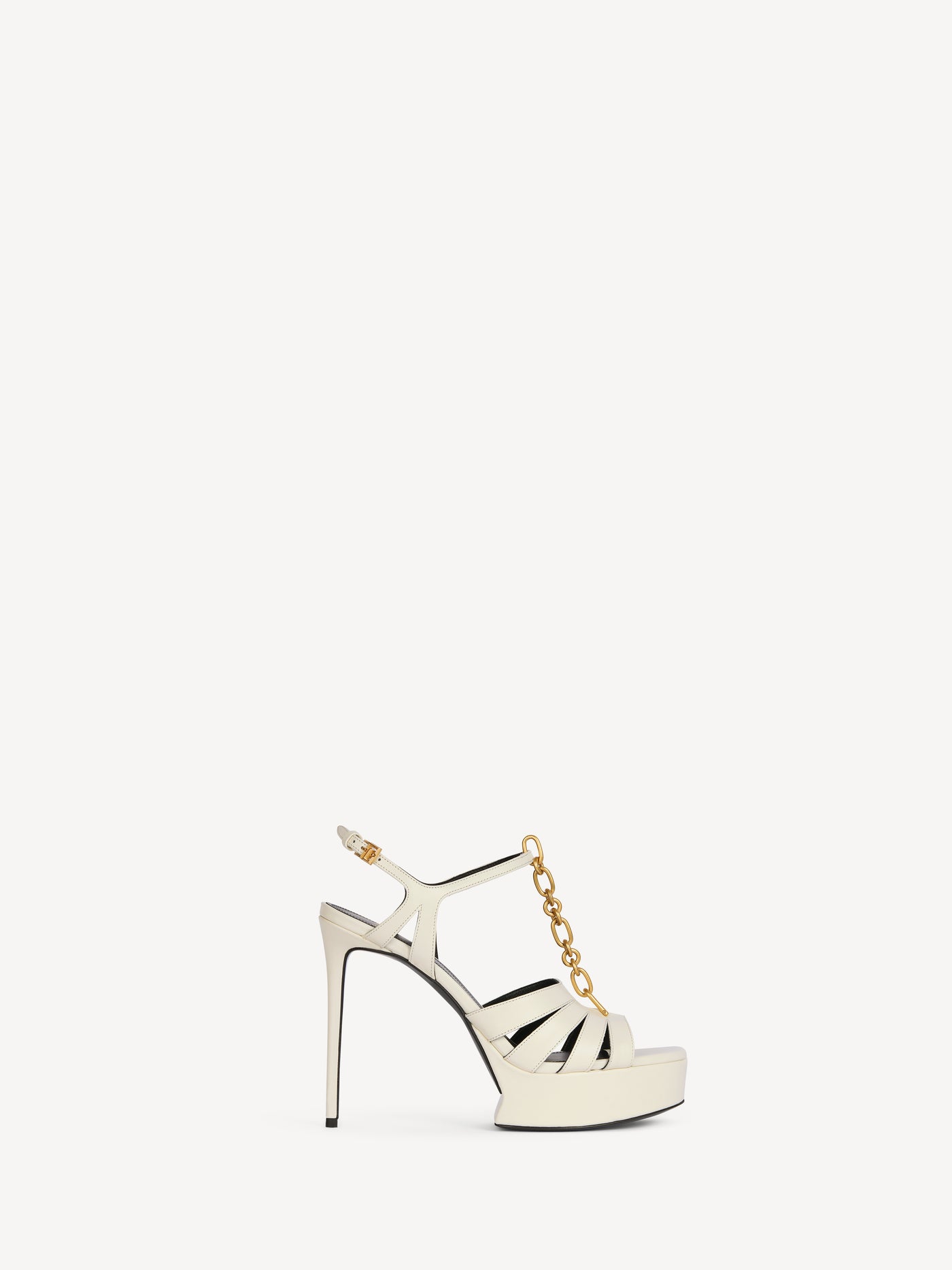 Sandalias Sync con plataforma de piel lisa