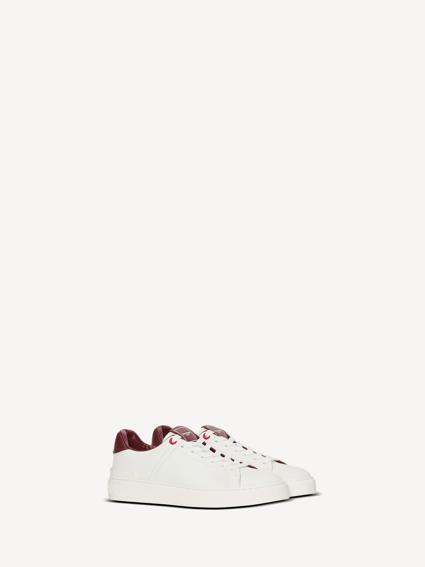 B-Court smooth leather trainers