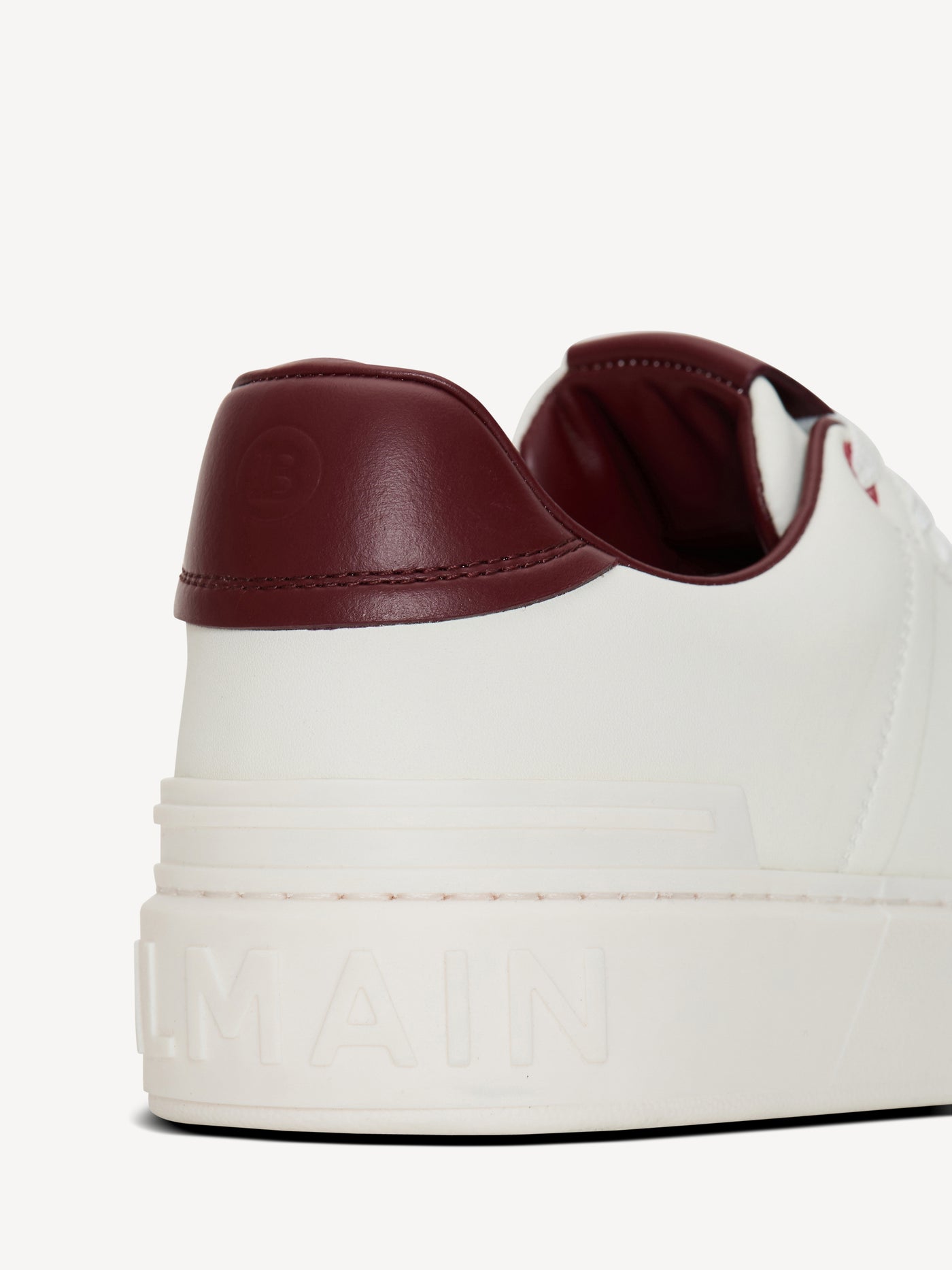 B-Court smooth leather trainers