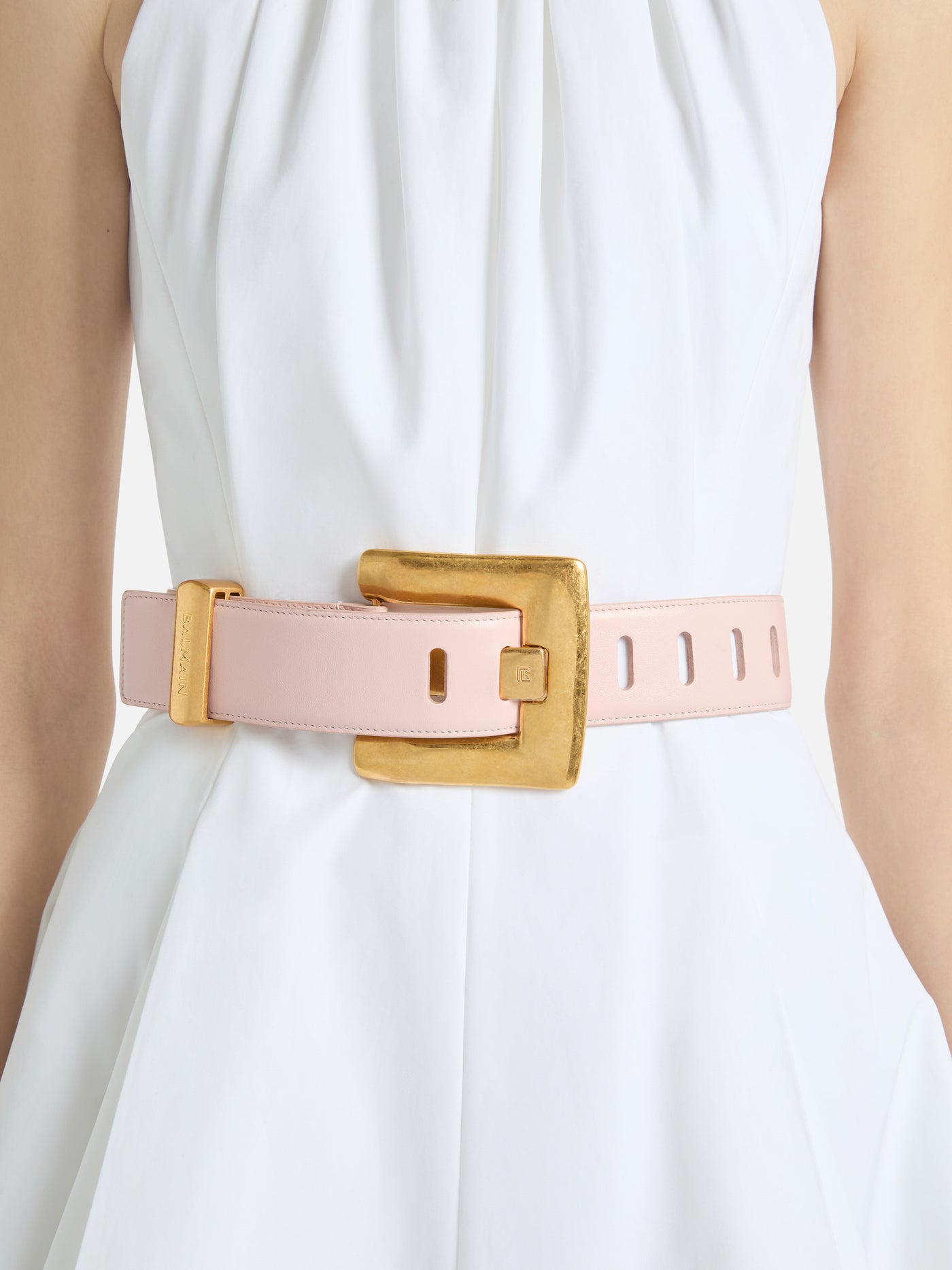 Cintura Anthem in pelle liscia