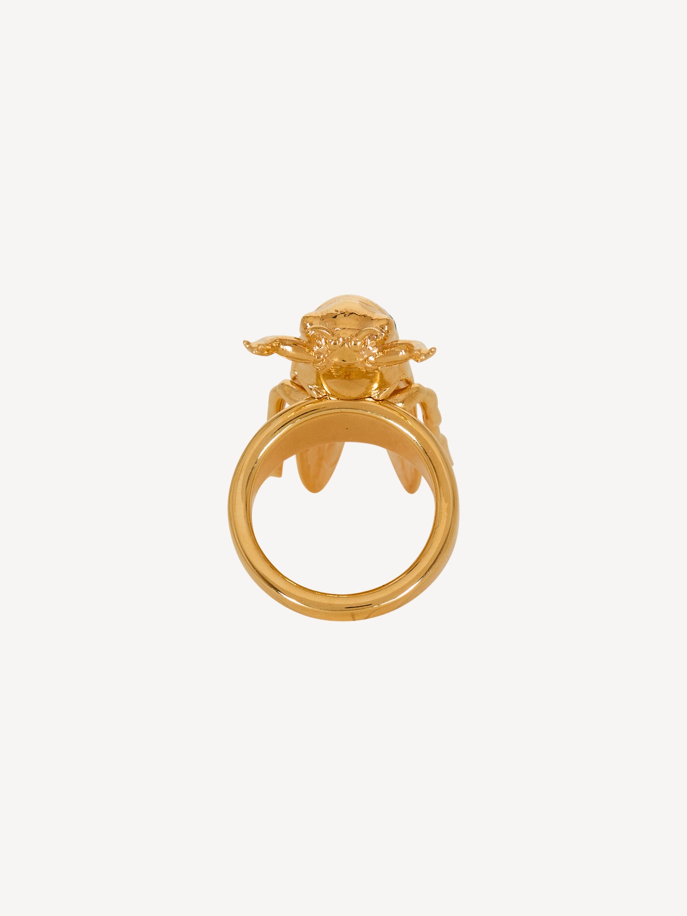Bague Insect en laiton et émail