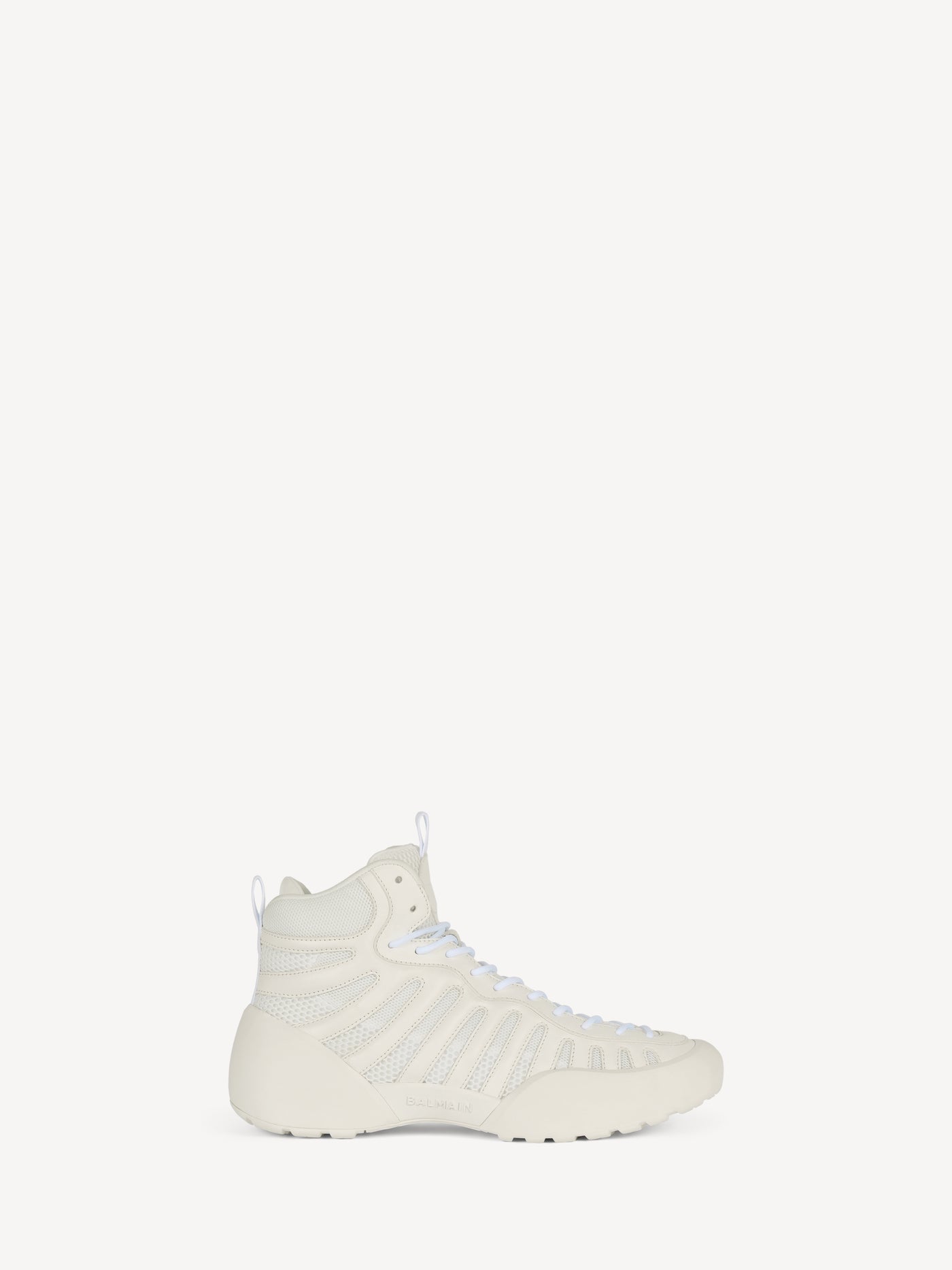 Mid-Top-Sneakers Balmain Canyon aus Glattleder und Mesh
