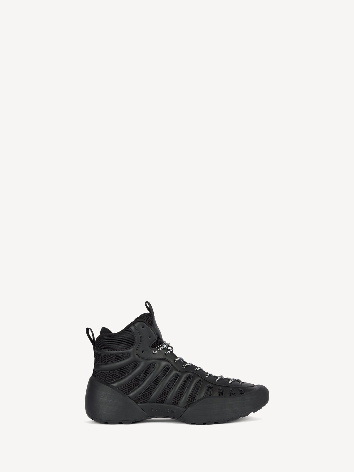 Mid-Top-Sneakers Balmain Canyon aus Glattleder und Mesh