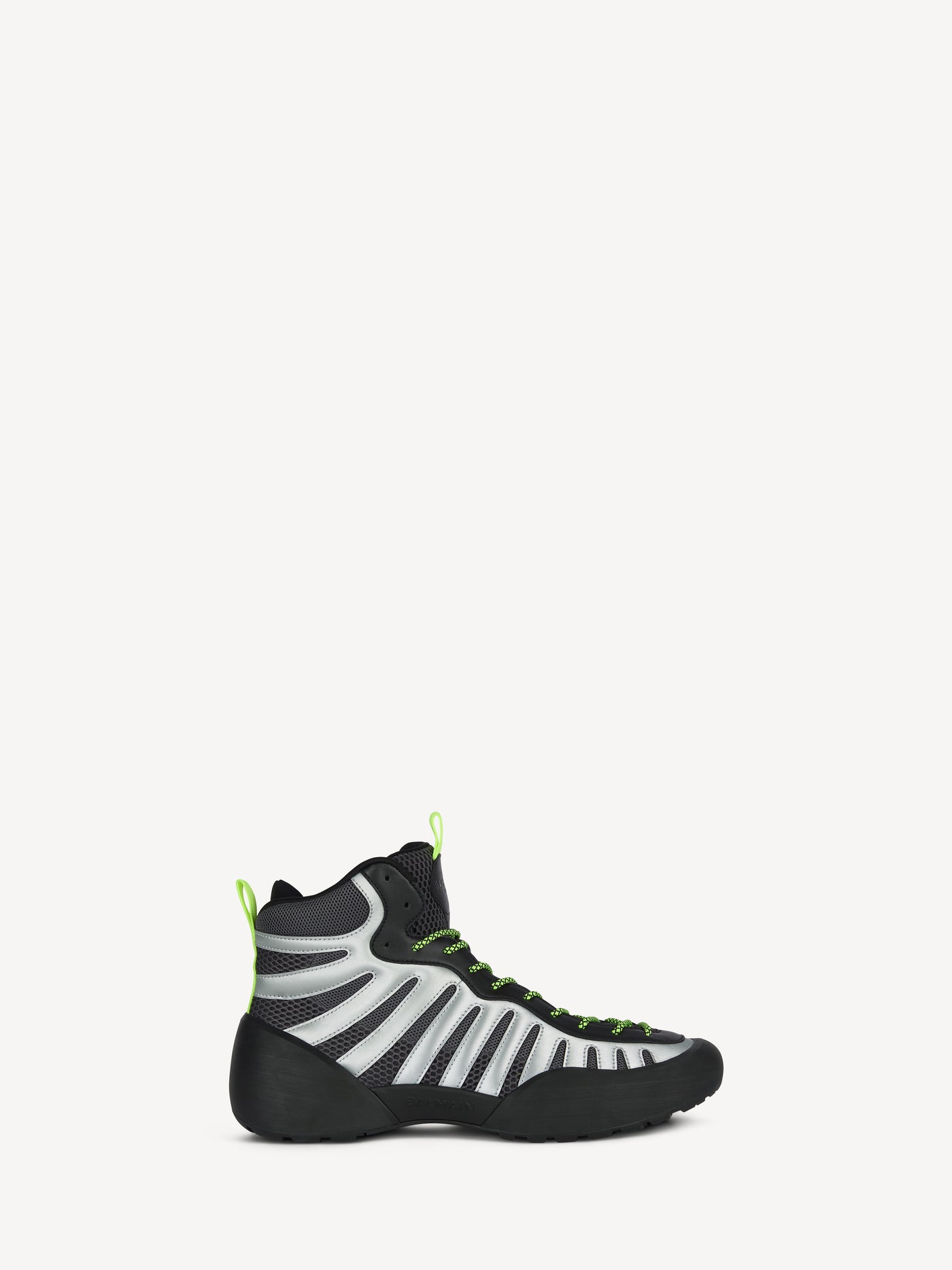 Mid-Top-Sneakers Balmain Canyon aus Glattleder und Mesh