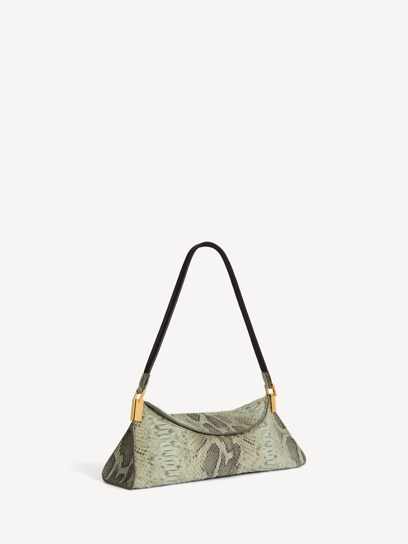 Bolso 64-83 Small de ante con efecto piel de pitón