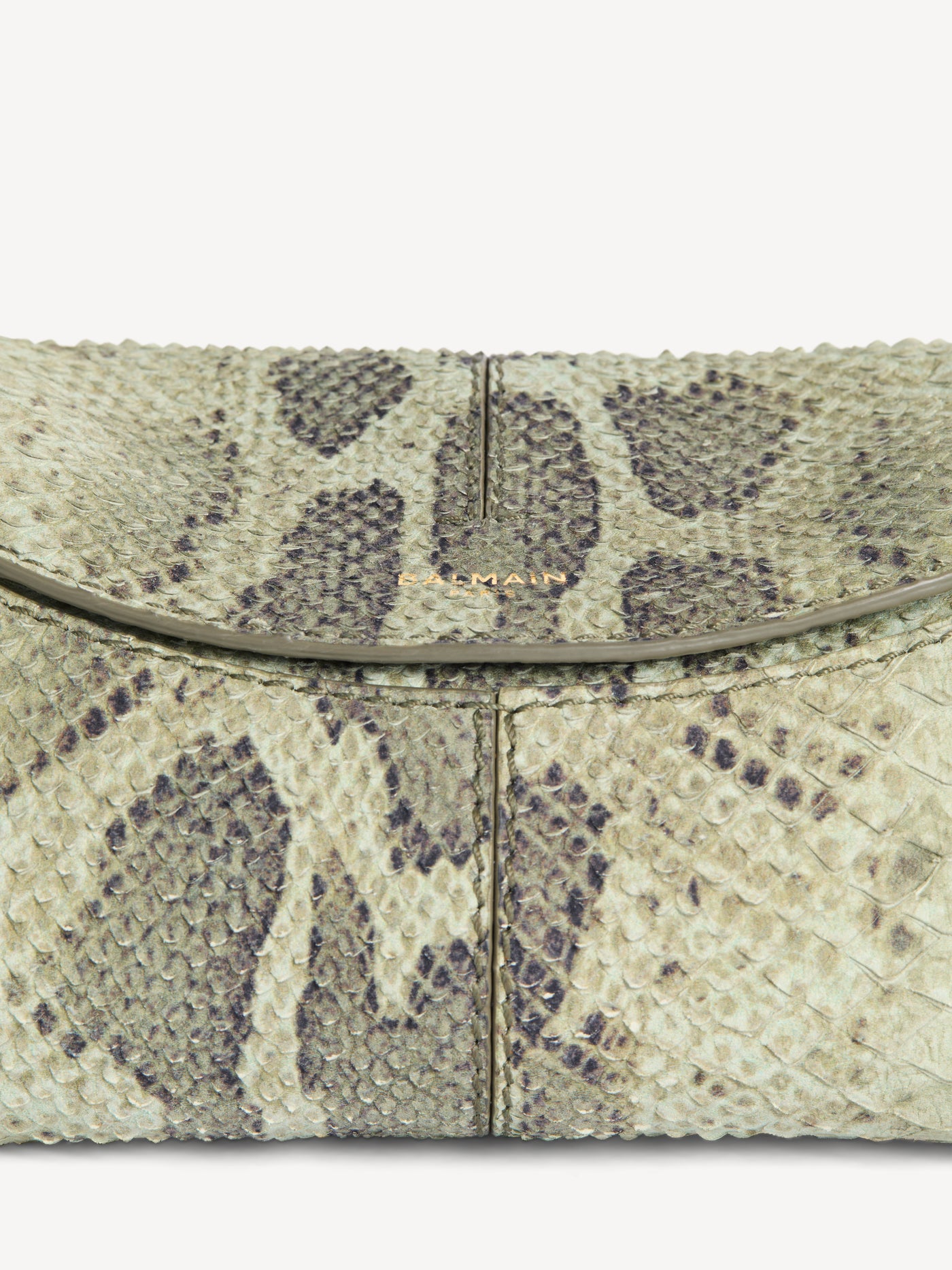 Bolso 64-83 Small de ante con efecto piel de pitón
